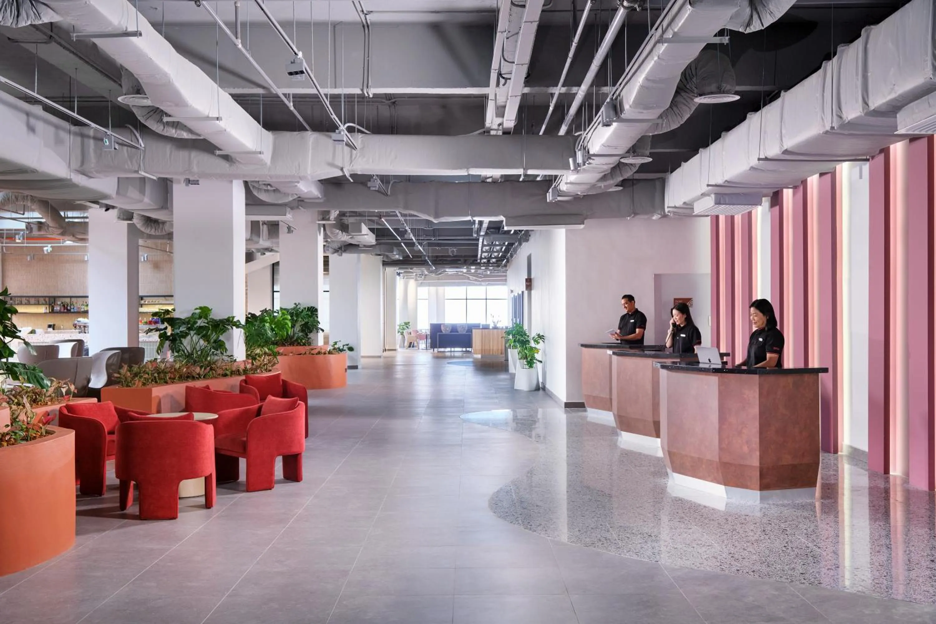 Lobby or reception in M Social Resort Penang