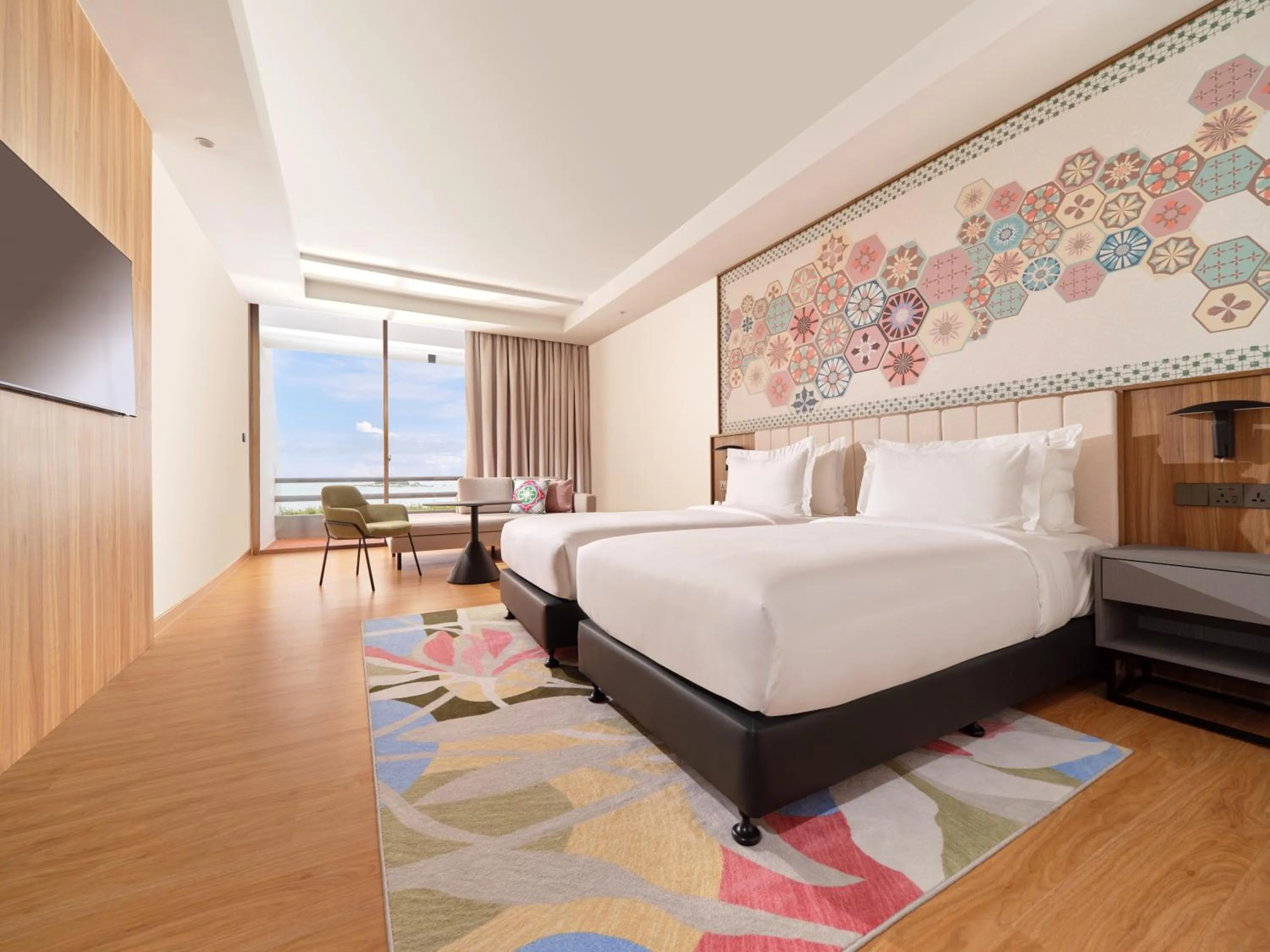 Guests, Bed in M Social Resort Penang