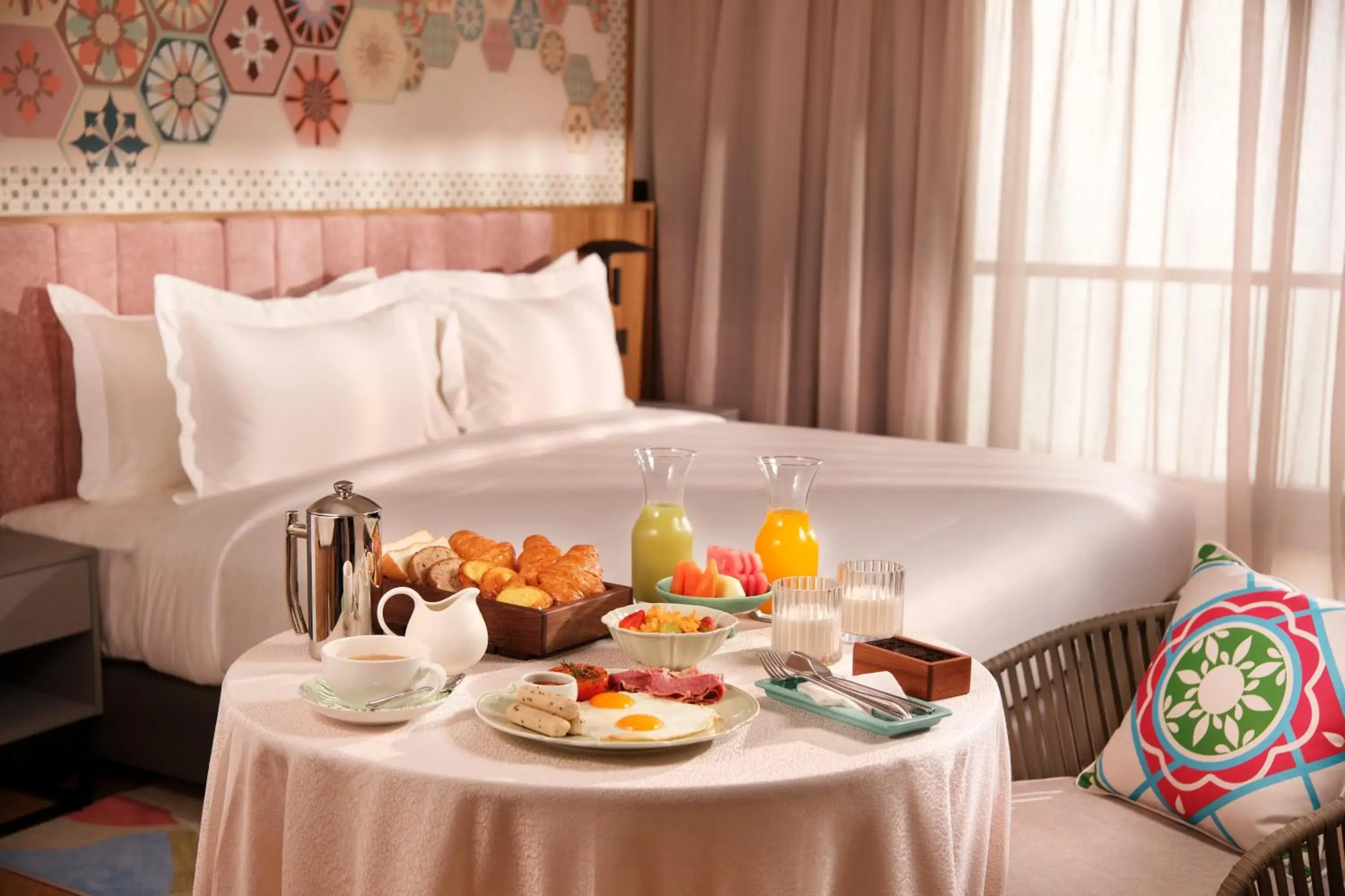 Breakfast, Bed in M Social Resort Penang Breakfast, Bed in M Social Resort Penang