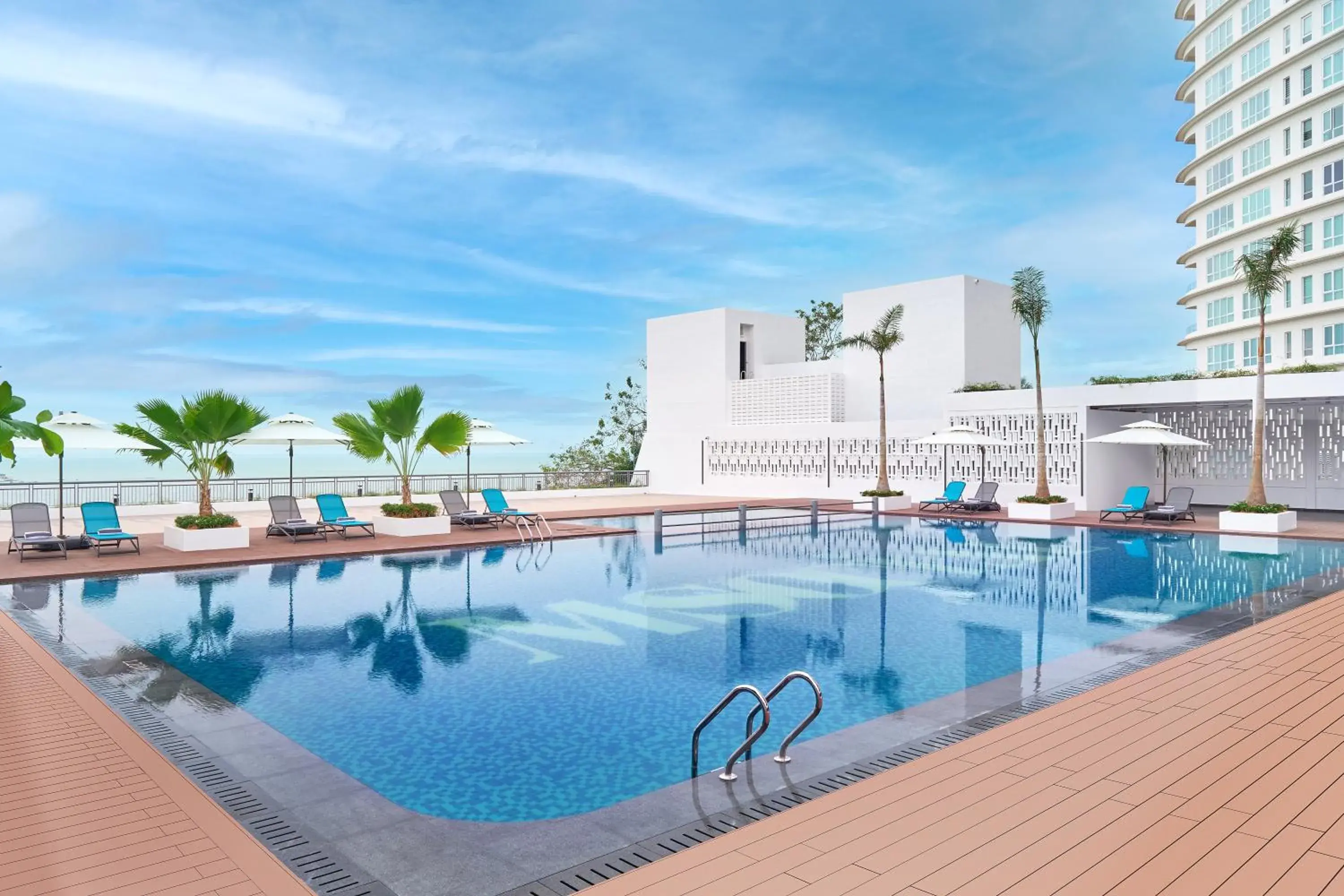 Swimming pool in M Social Resort Penang Swimming pool in M Social Resort Penang