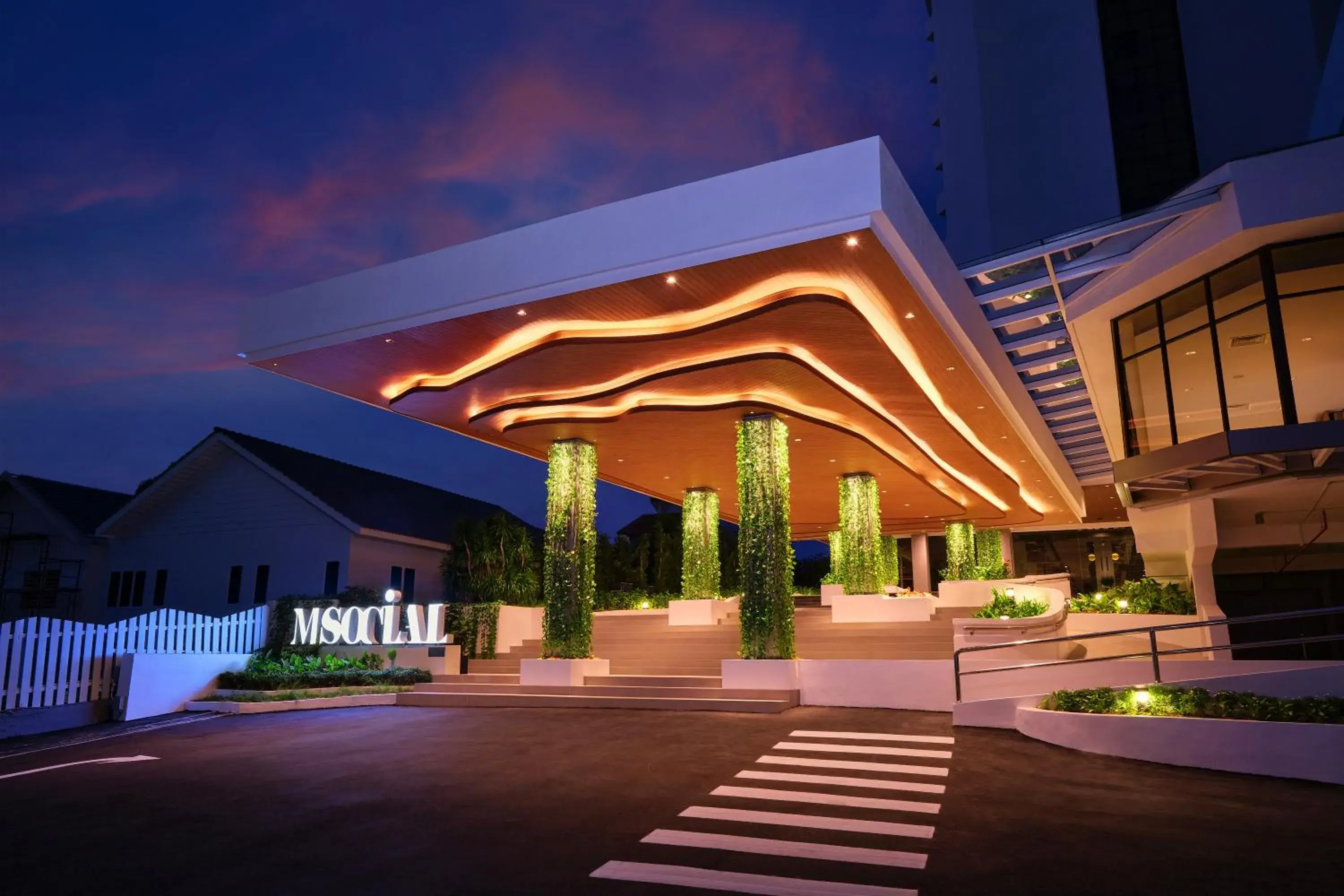 Facade/entrance in M Social Resort Penang Facade/entrance in M Social Resort Penang