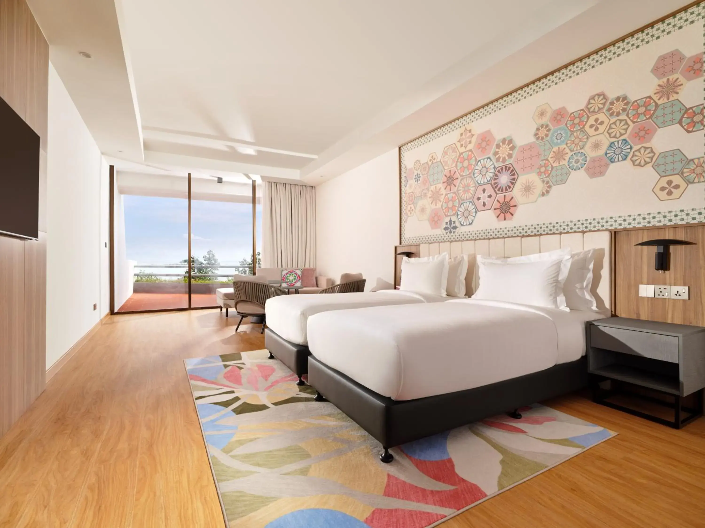 Stylish Terrace Junior Suite Twin in M Social Resort Penang Stylish Terrace Junior Suite Twin in M Social Resort Penang