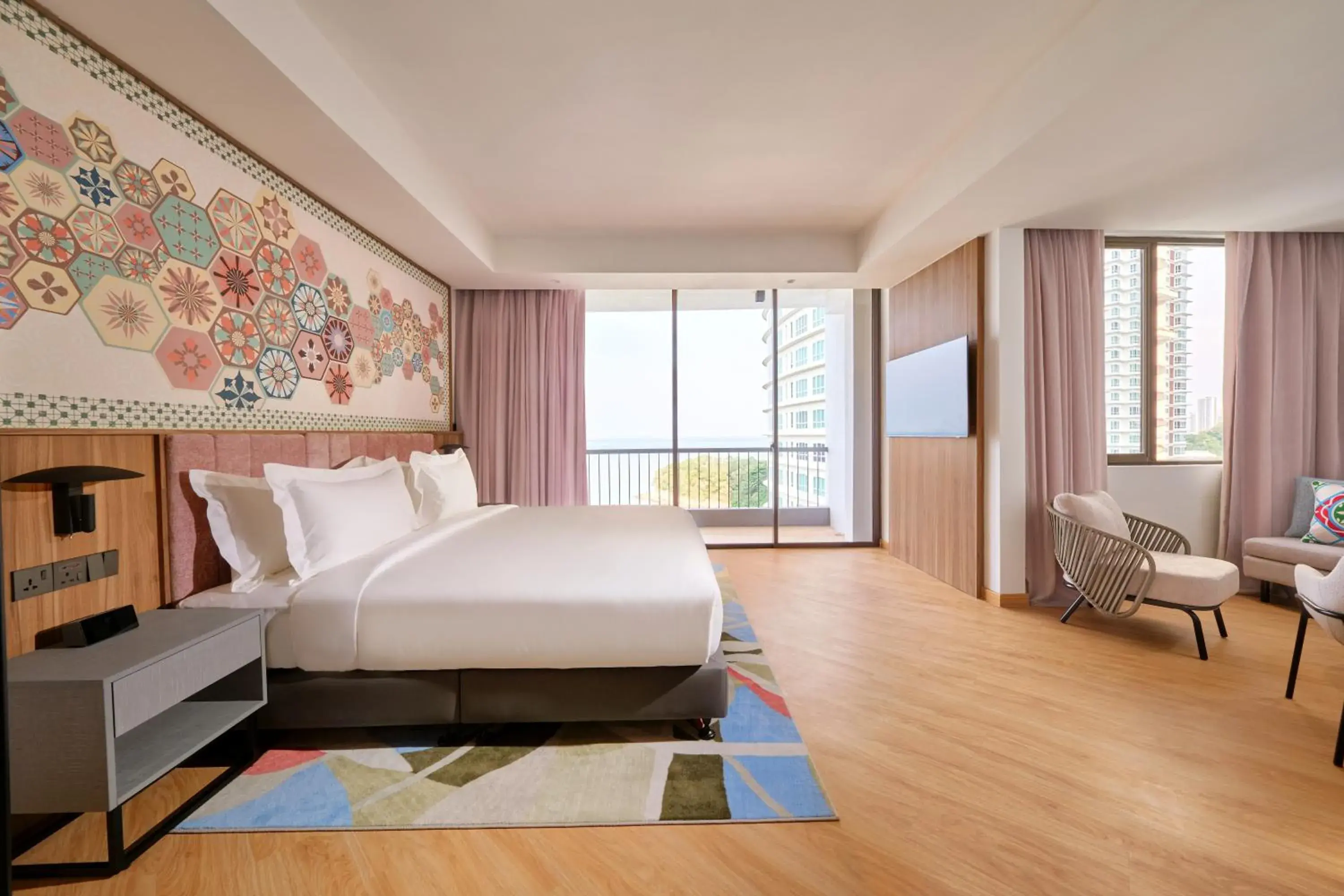 Bed in M Social Resort Penang Bed in M Social Resort Penang