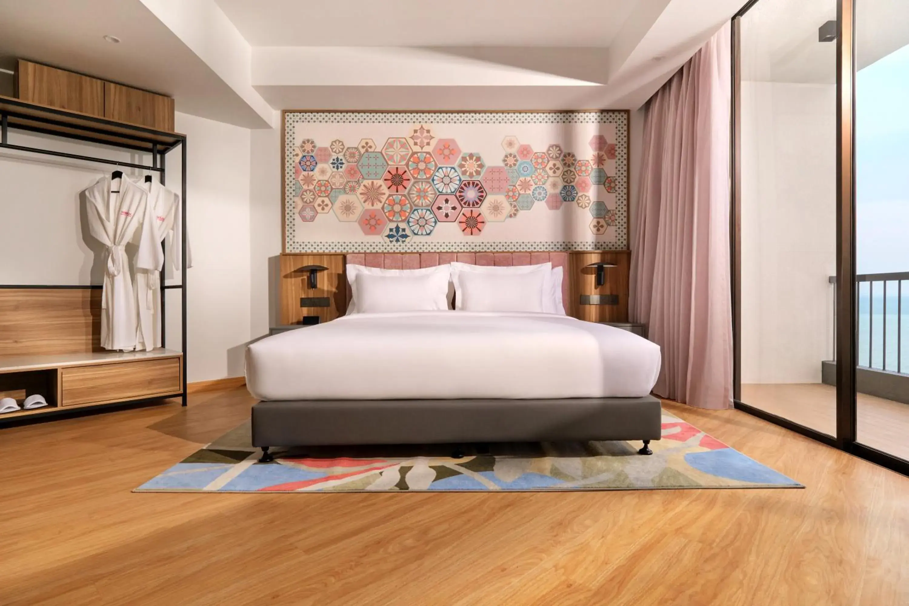 Bed in M Social Resort Penang Bed in M Social Resort Penang