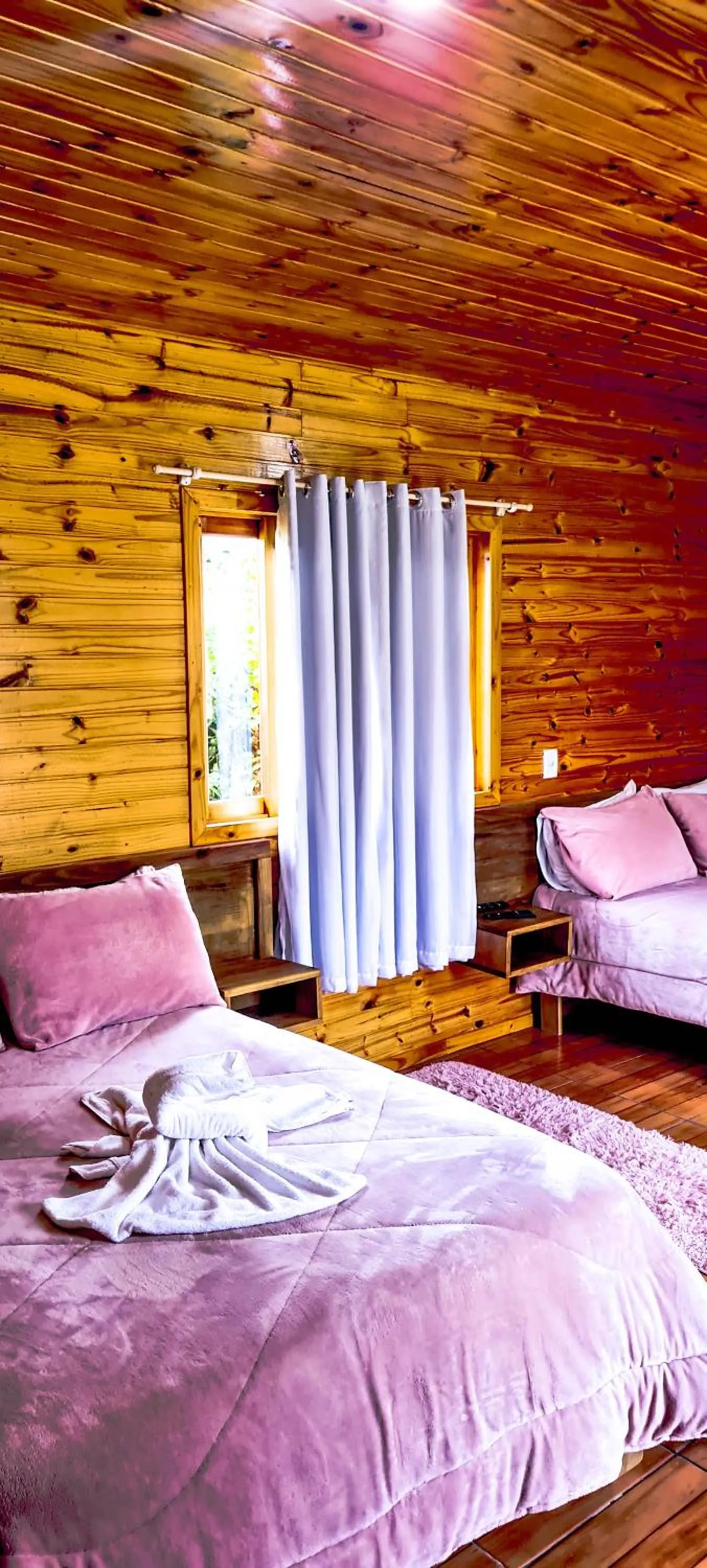 Bed in Pousada Santa Terezinha