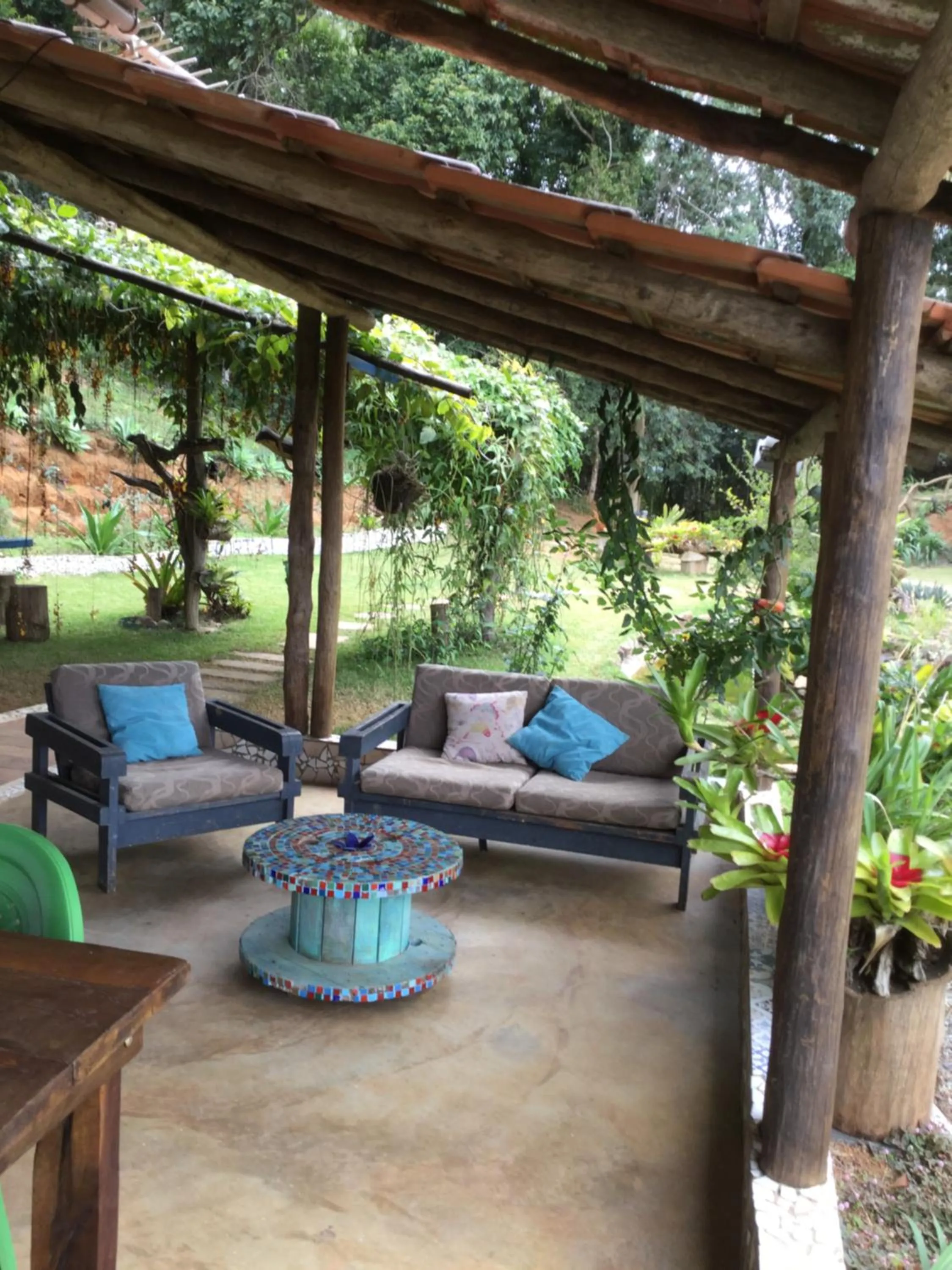 Balcony/Terrace in Pousada Restaurante Portal do Ceu