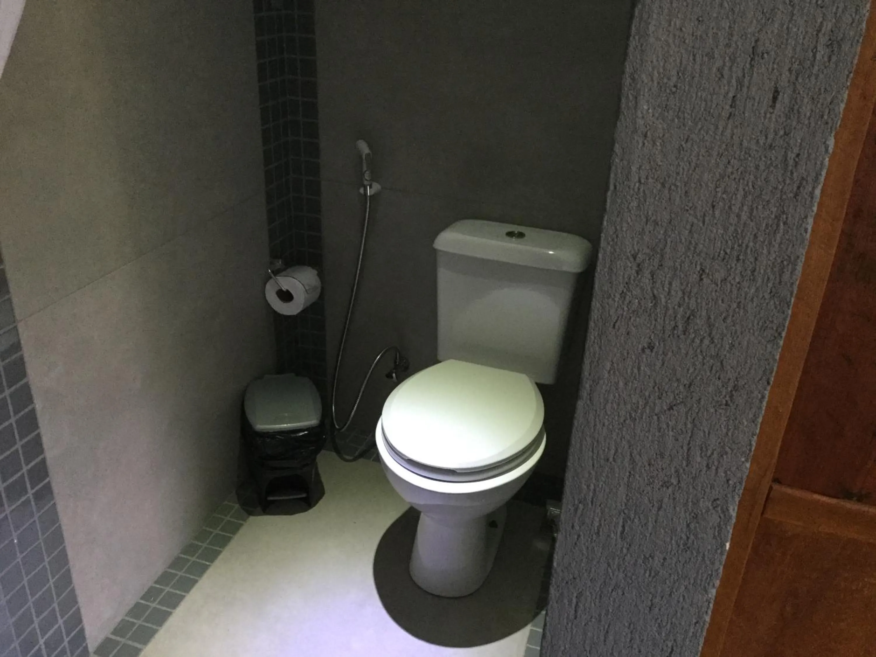 Toilet in Pousada Restaurante Portal do Ceu