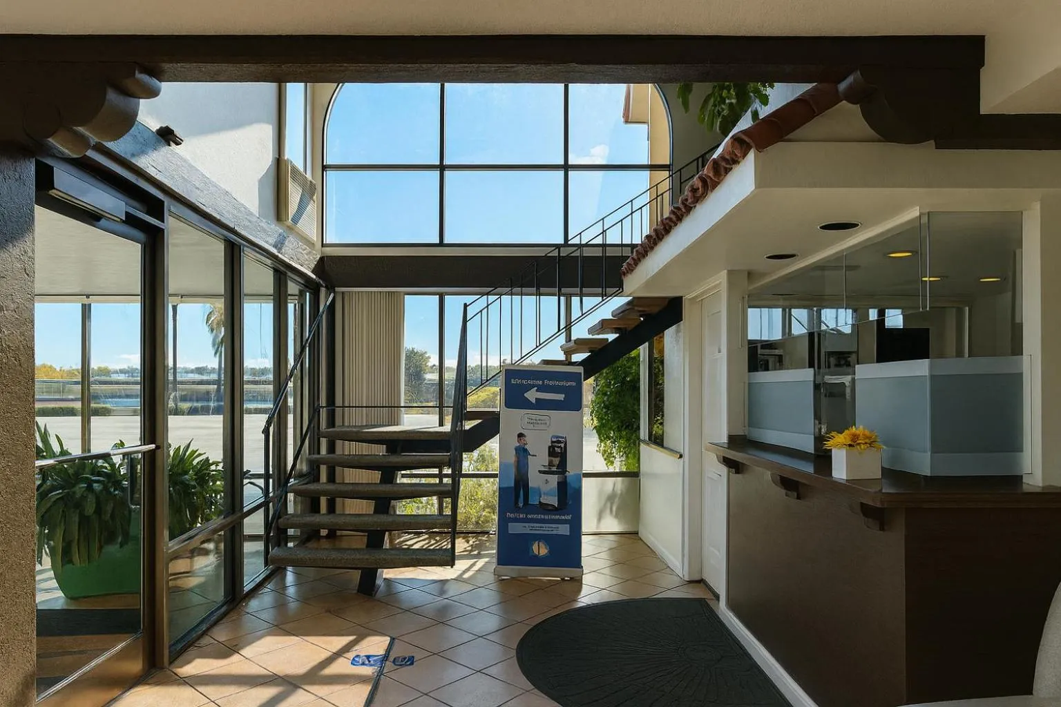 Lobby or reception in Granada Inn