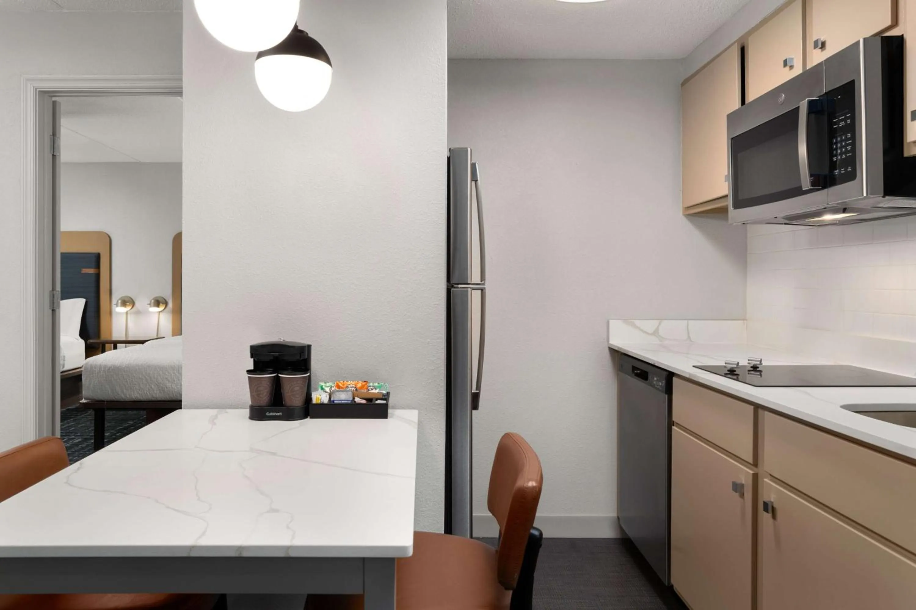 Kitchen or kitchenette in Homewood Suites by Hilton Richmond - Airport