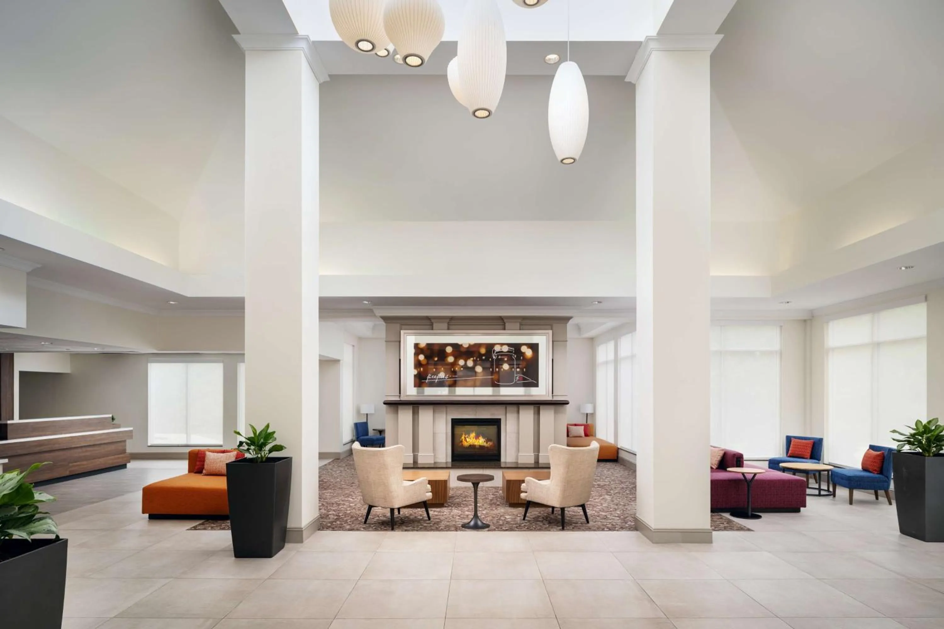 Lobby or reception in Hilton Garden Inn Huntsville South/Redstone Arsenal