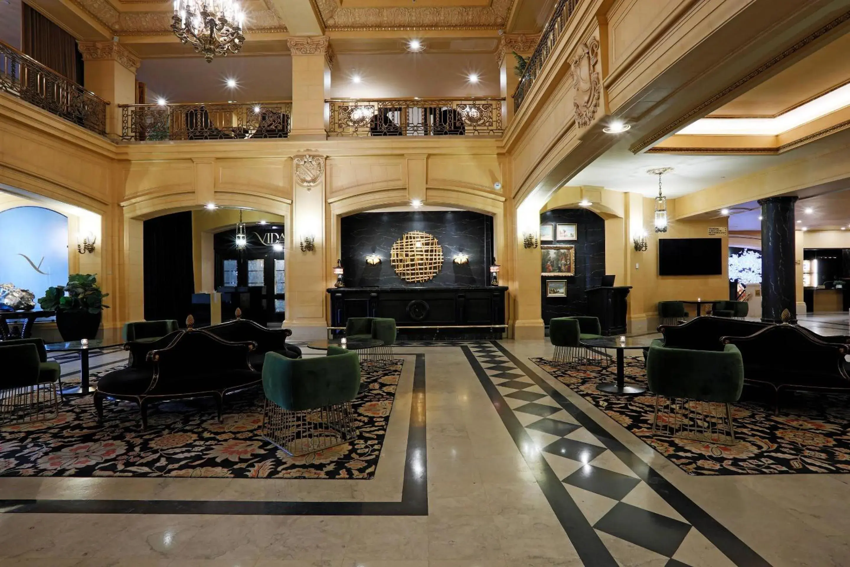 Lobby or reception in The Fort Garry Hotel, Spa and Conference Centre, an Ascend Collection Hotel Lobby or reception in The Fort Garry Hotel, Spa and Conference Centre, an Ascend Collection Hotel