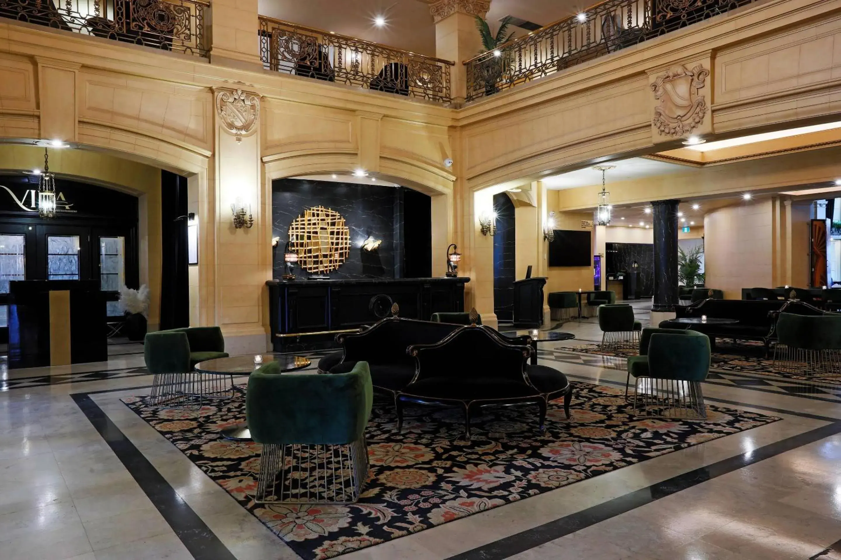 Lobby or reception in The Fort Garry Hotel, Spa and Conference Centre, an Ascend Collection Hotel Lobby or reception in The Fort Garry Hotel, Spa and Conference Centre, an Ascend Collection Hotel