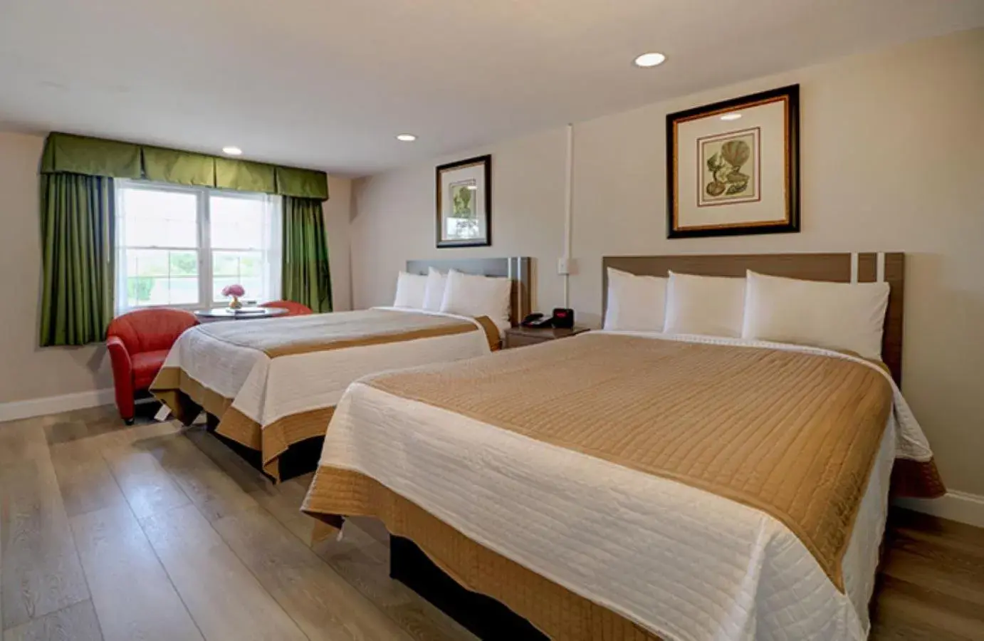 Queen Room with Two Queen Beds in Skaket Beach Motel Queen Room with Two Queen Beds in Skaket Beach Motel