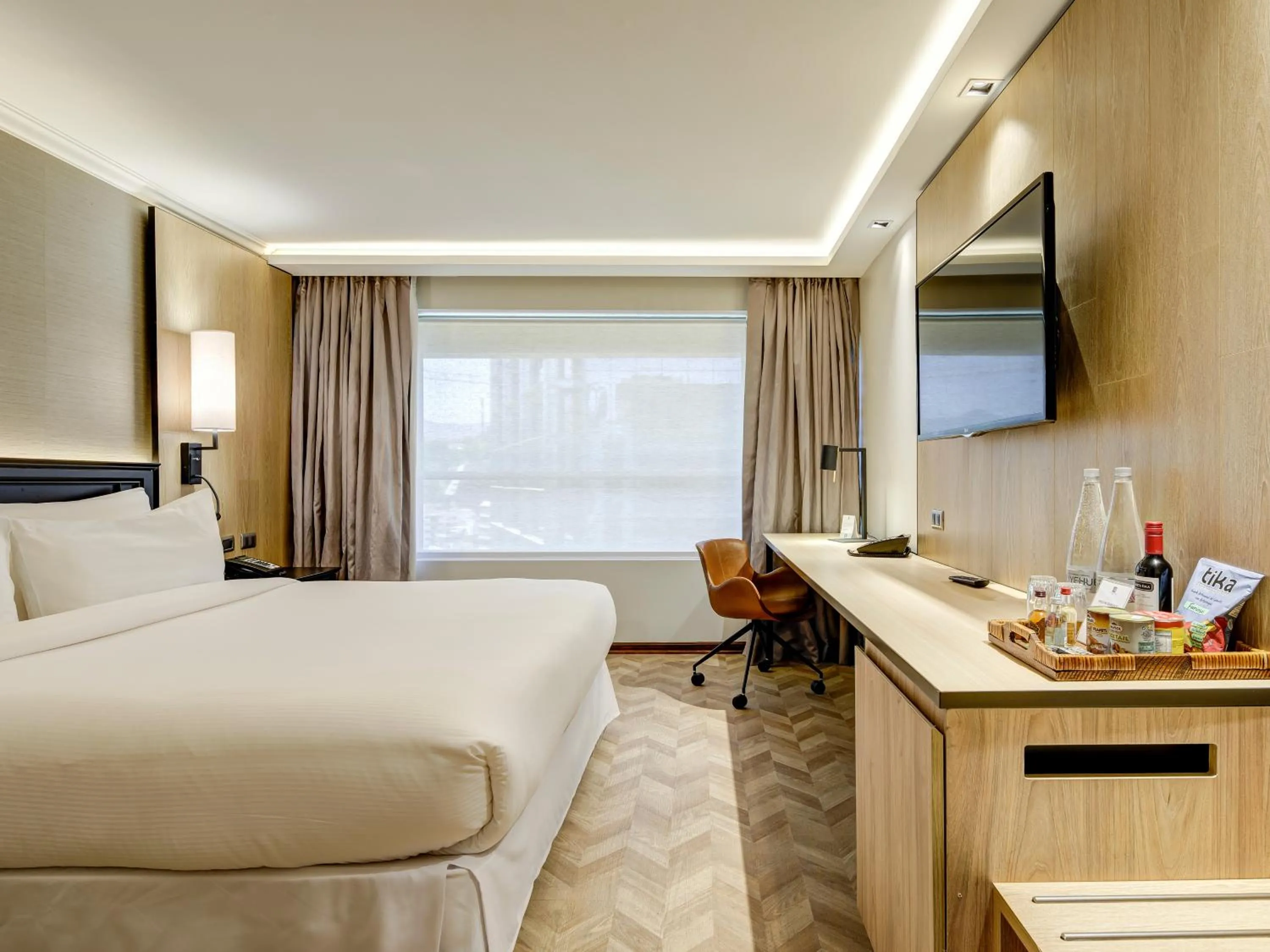 Bed in Plaza El Bosque Ebro