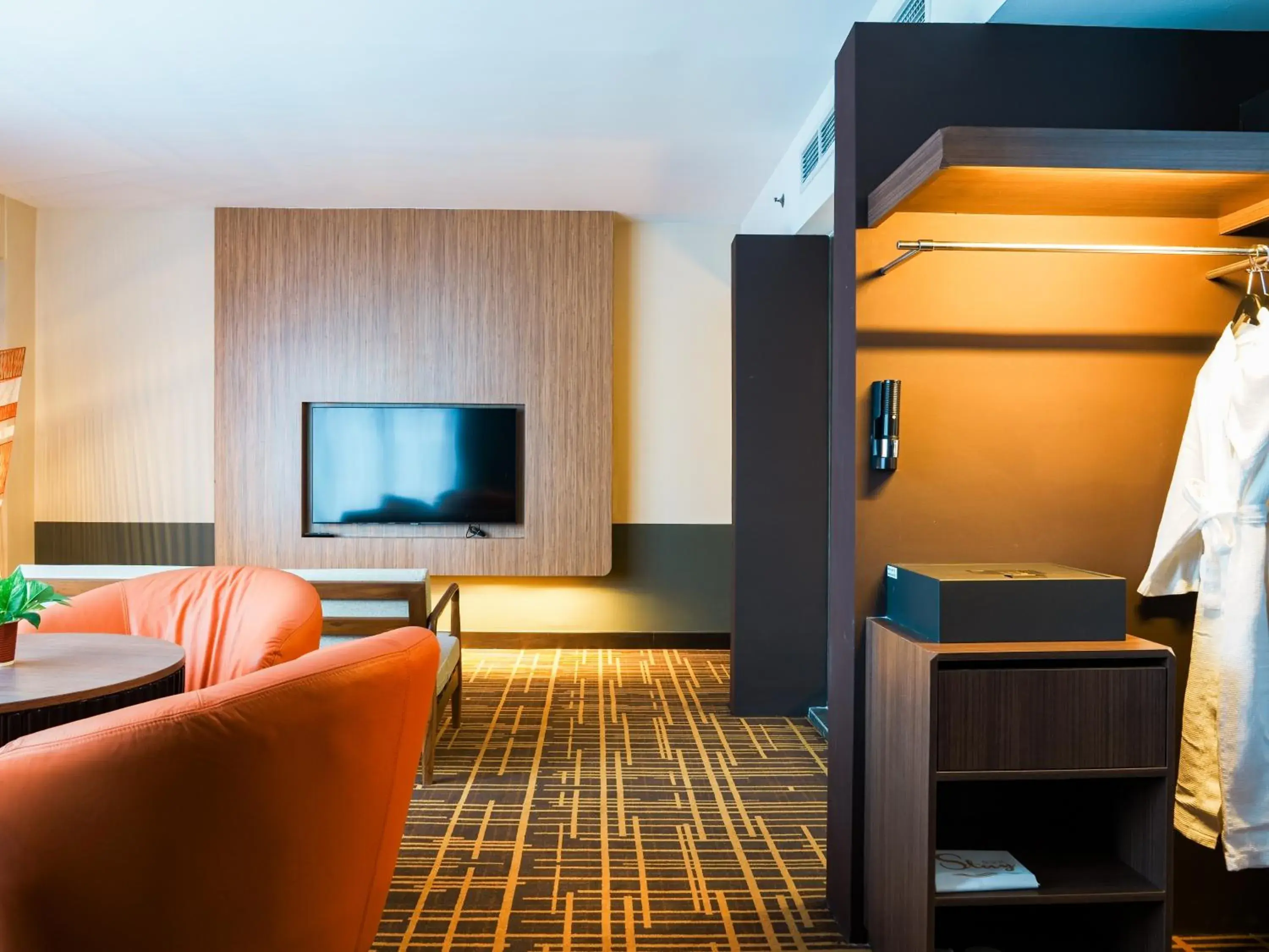 Living room, Bed in Starus Hotel Bukit Bintang Living room, Bed in Starus Hotel Bukit Bintang