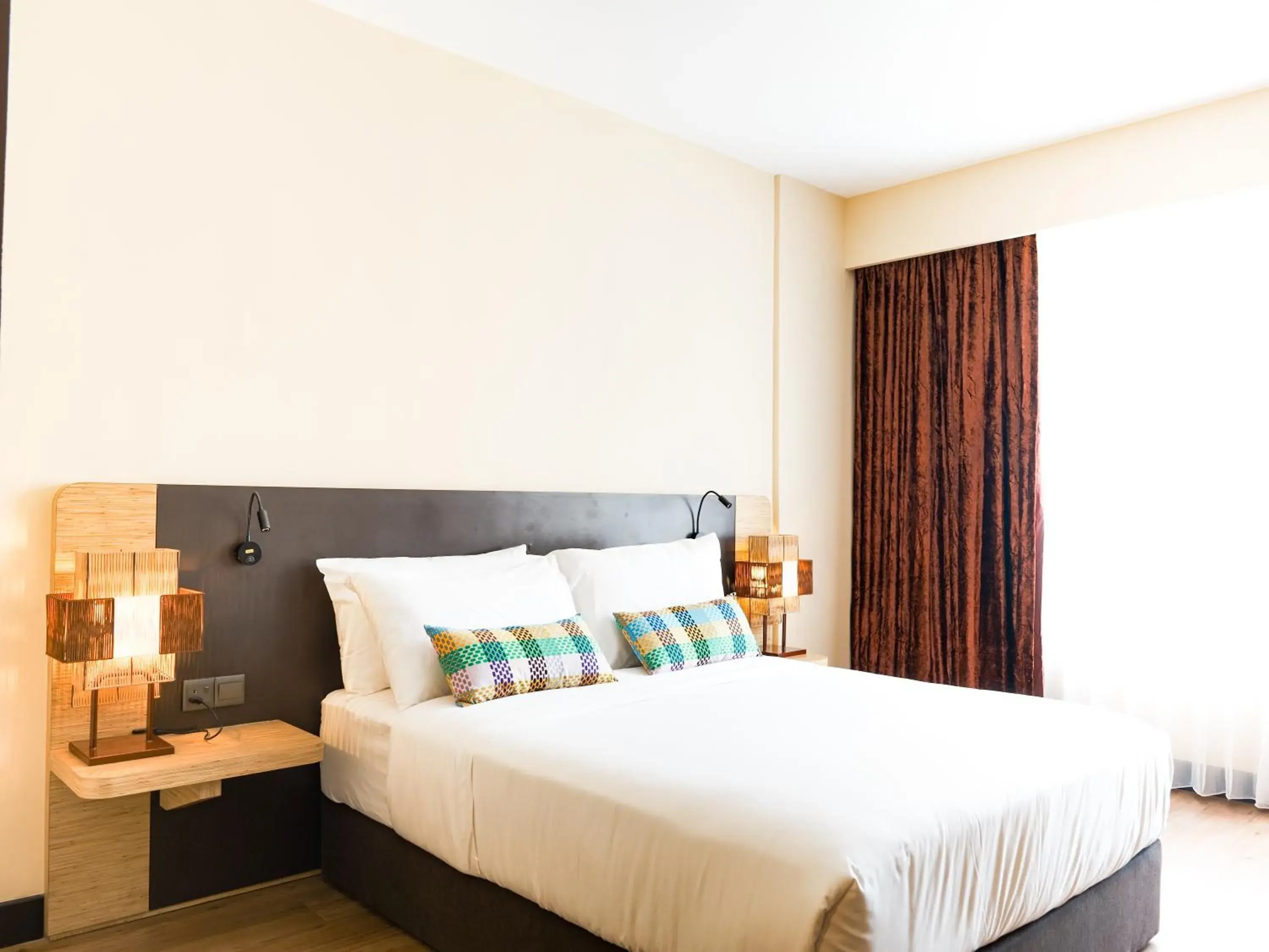 Bed in Starus Hotel Bukit Bintang Bed in Starus Hotel Bukit Bintang