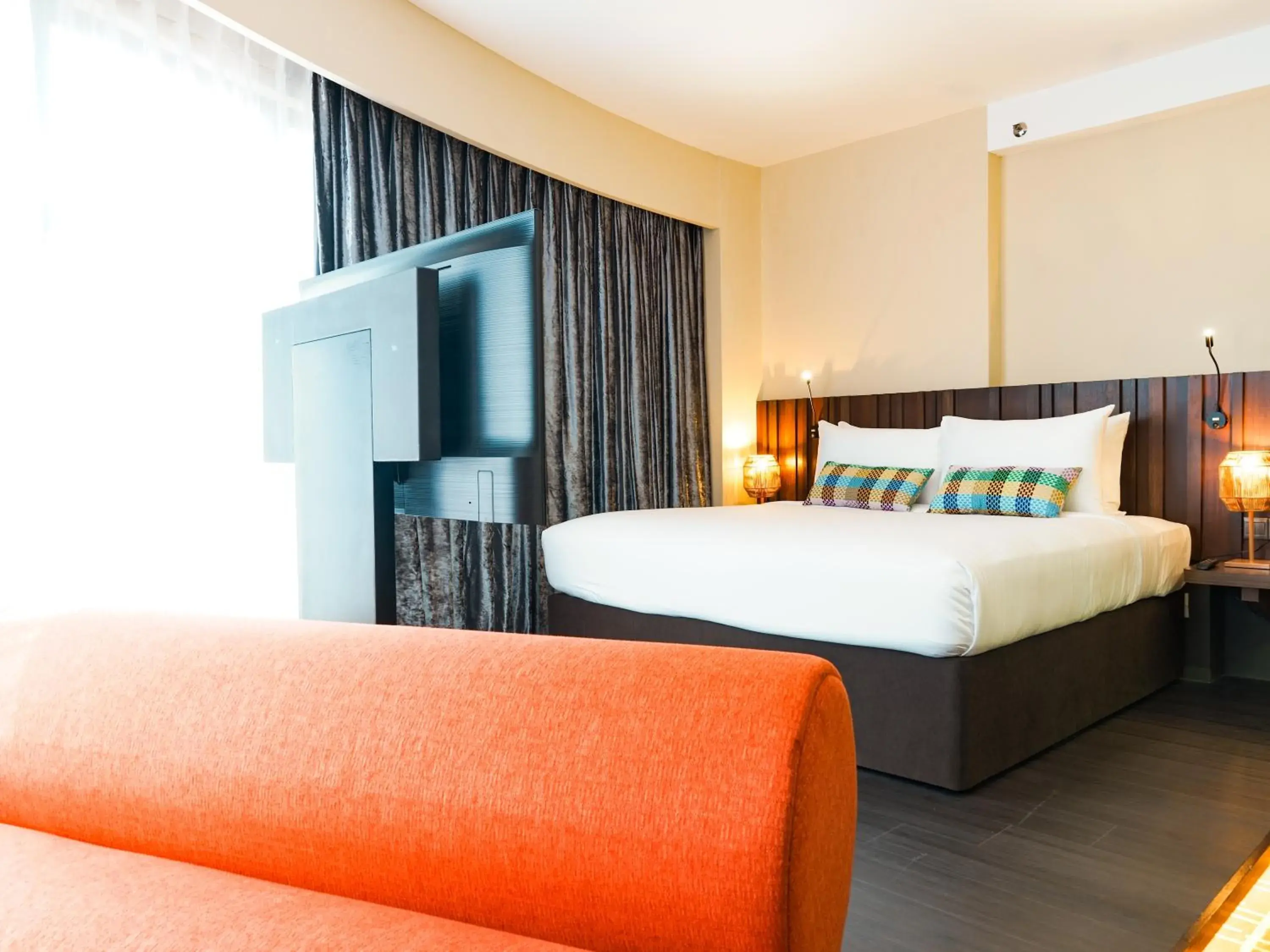 Bed in Starus Hotel Bukit Bintang Bed in Starus Hotel Bukit Bintang