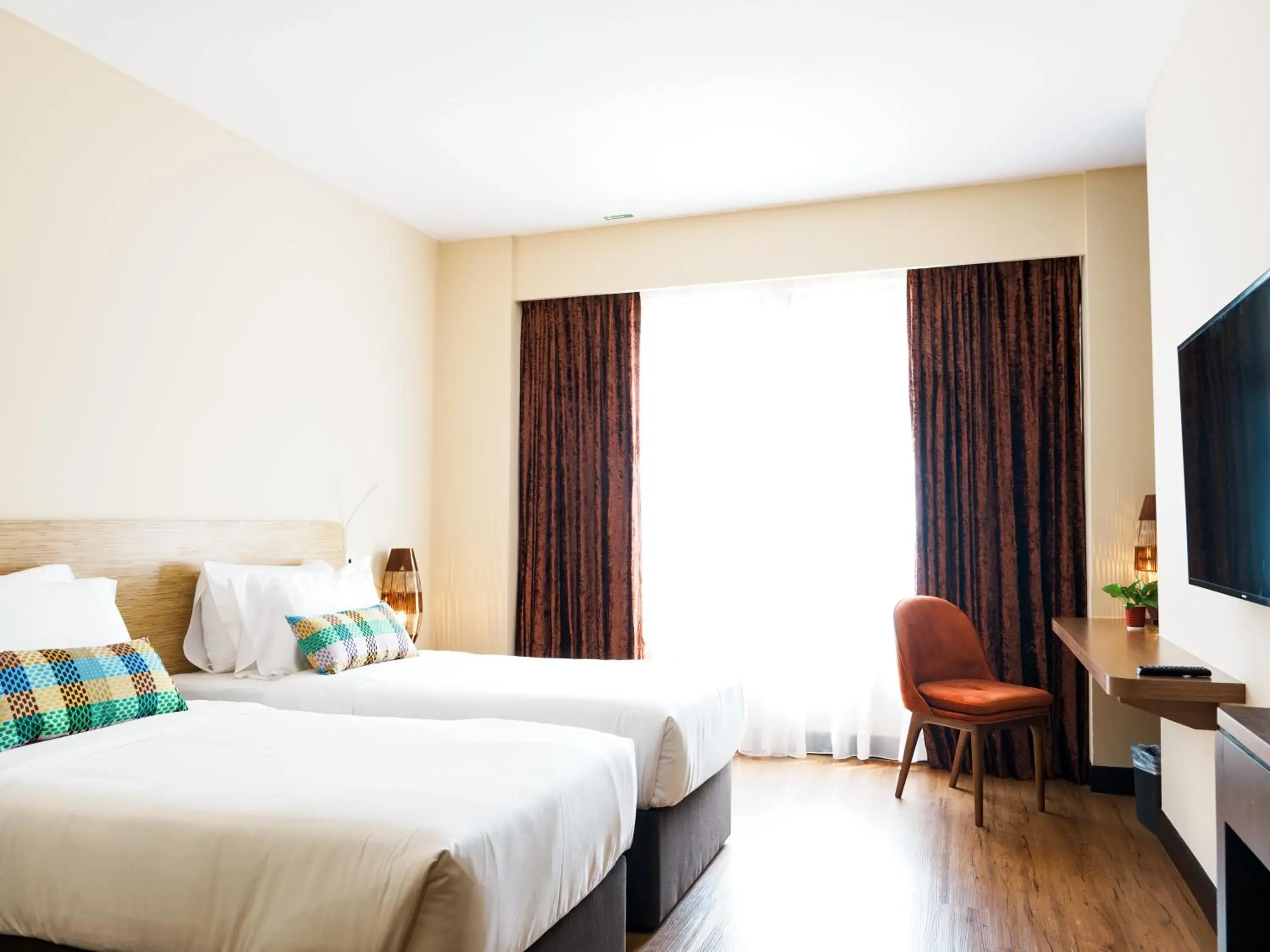 Bed in Starus Hotel Bukit Bintang Bed in Starus Hotel Bukit Bintang