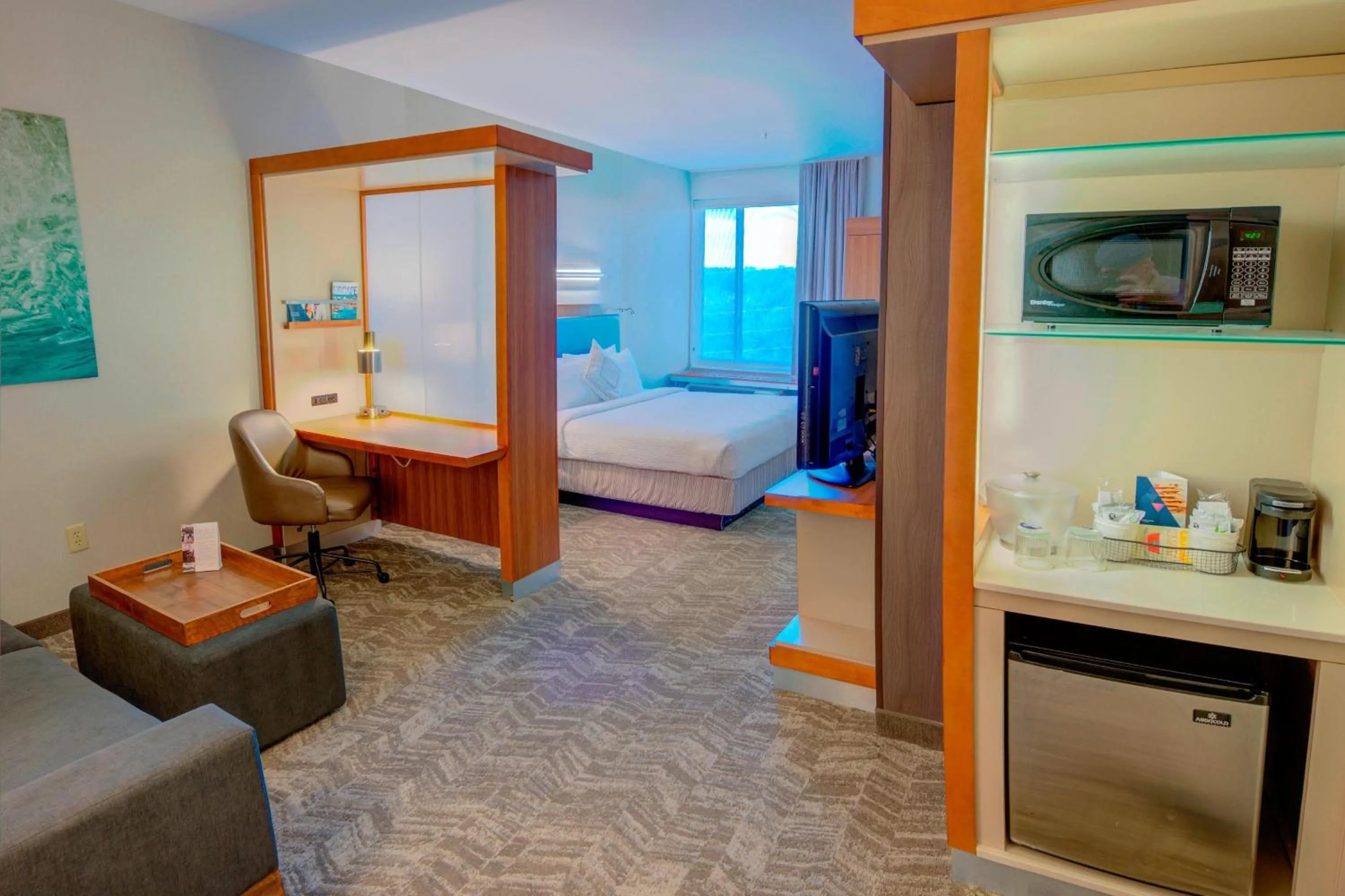 Photo of the whole room, Bed in SpringHill Suites by Marriott Macon