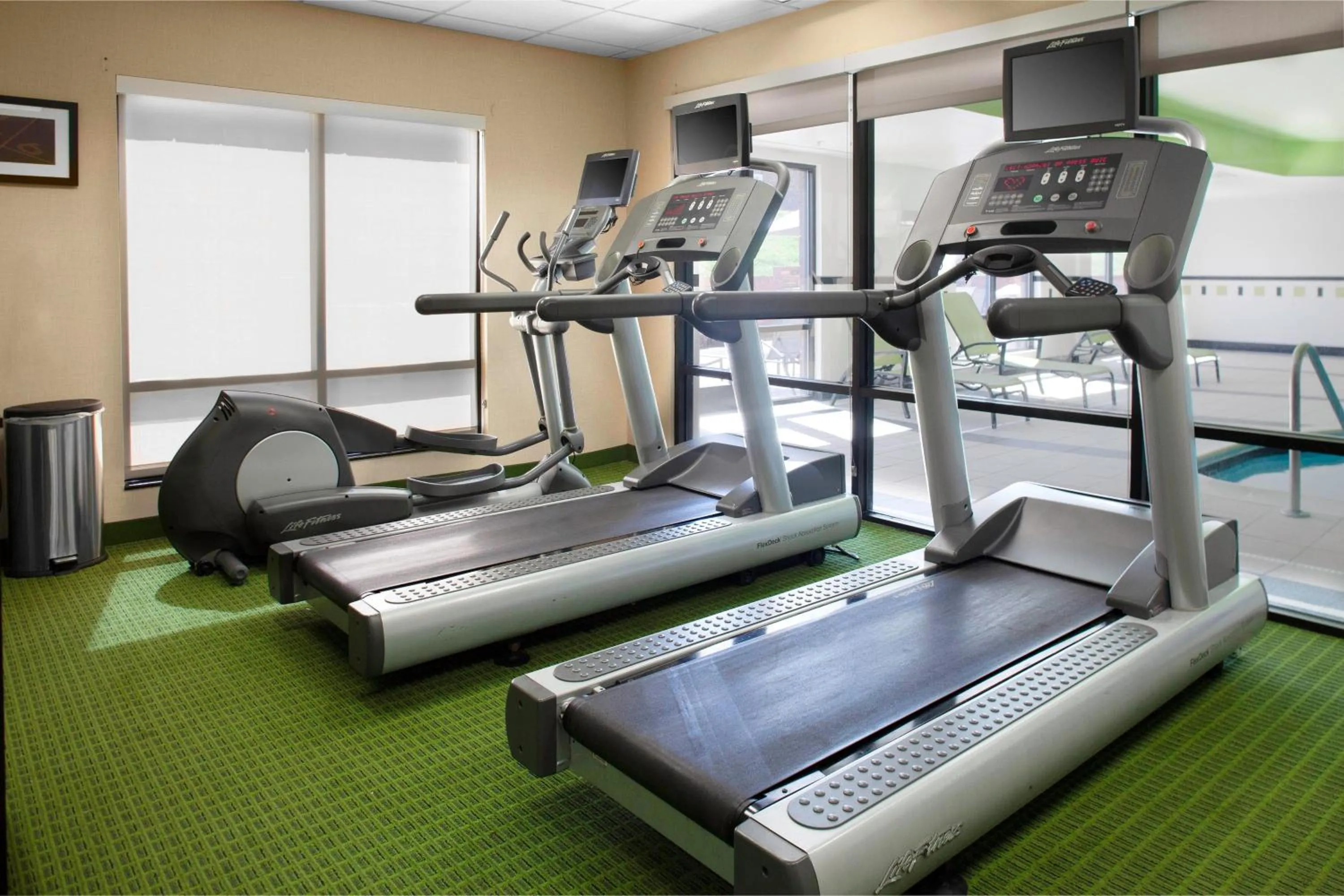 Fitness centre/facilities in Fairfield Inn & Suites by Marriott Matthews Charlotte