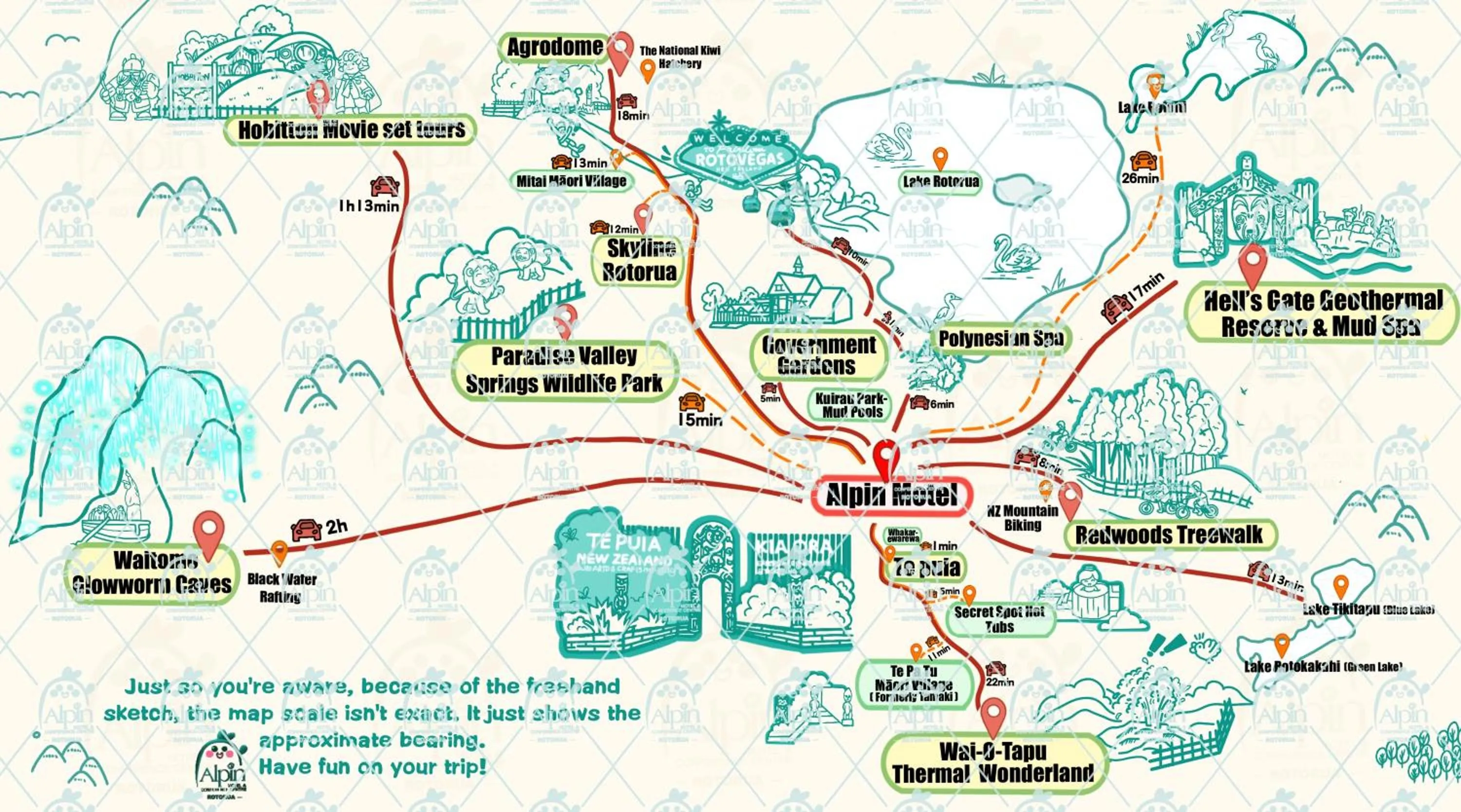 Property building in Alpin Motel & Conference Centre