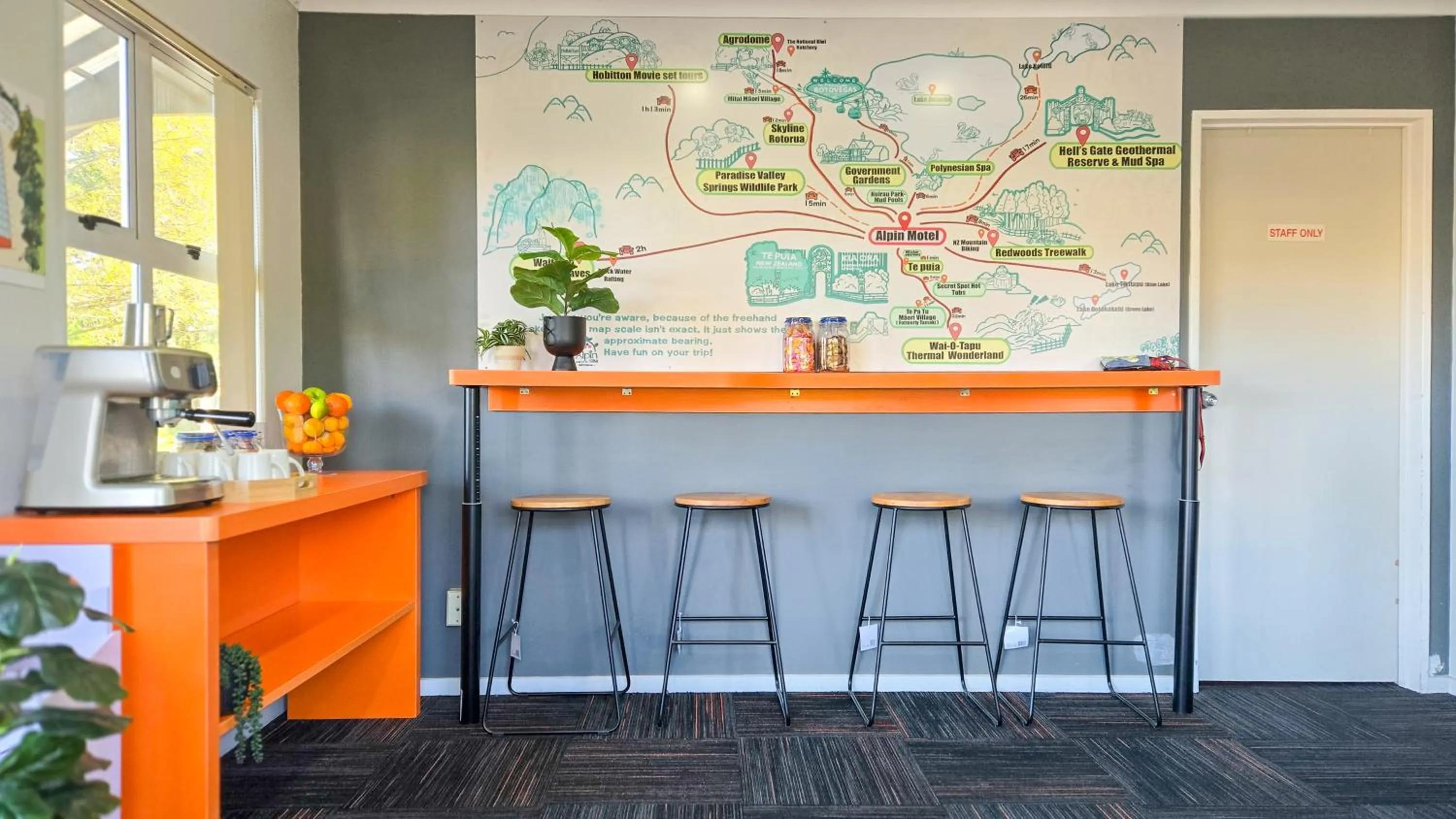 Lobby or reception in Alpin Motel & Conference Centre