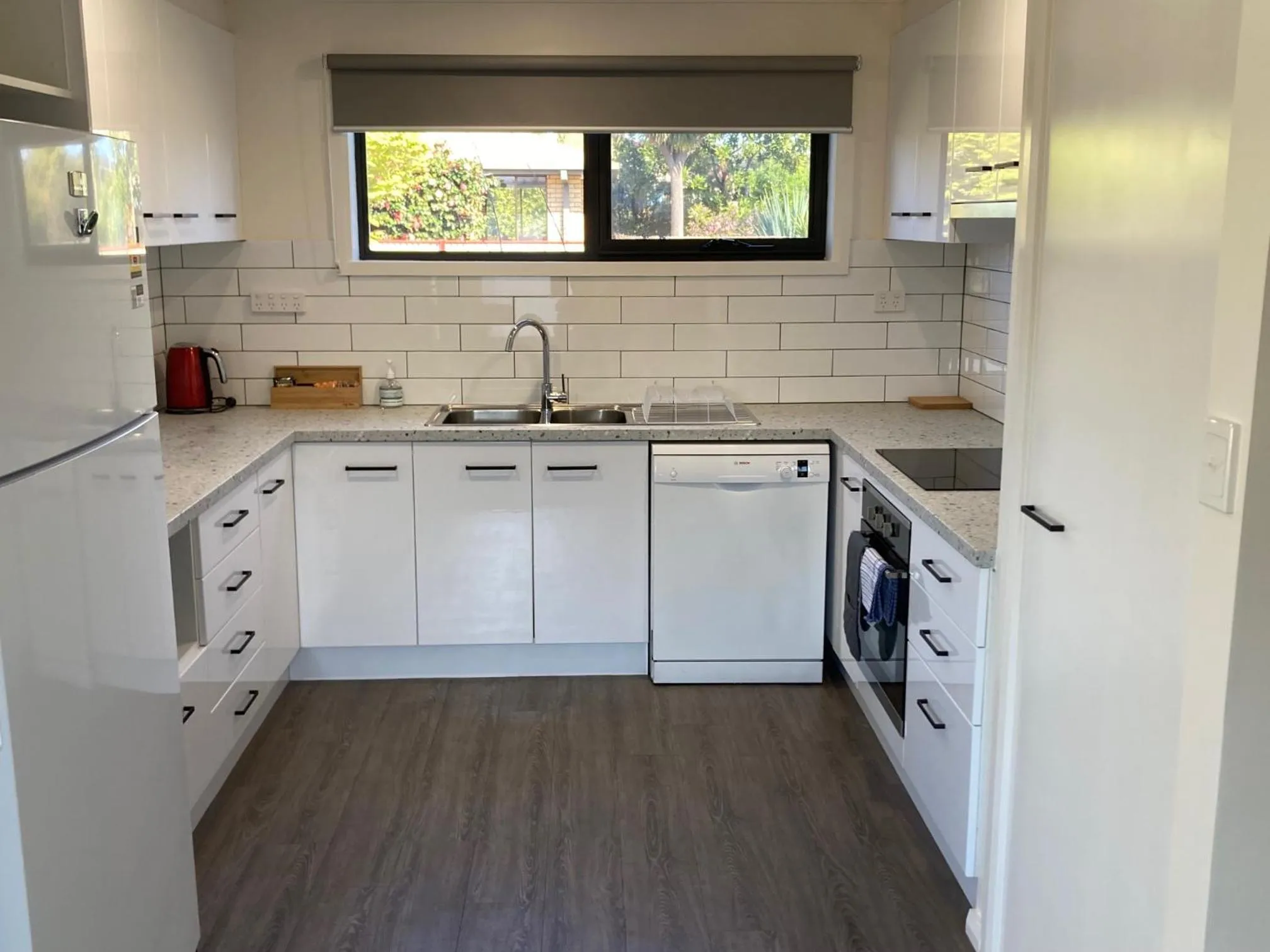 Kitchen or kitchenette in Anchor Wheel Motel