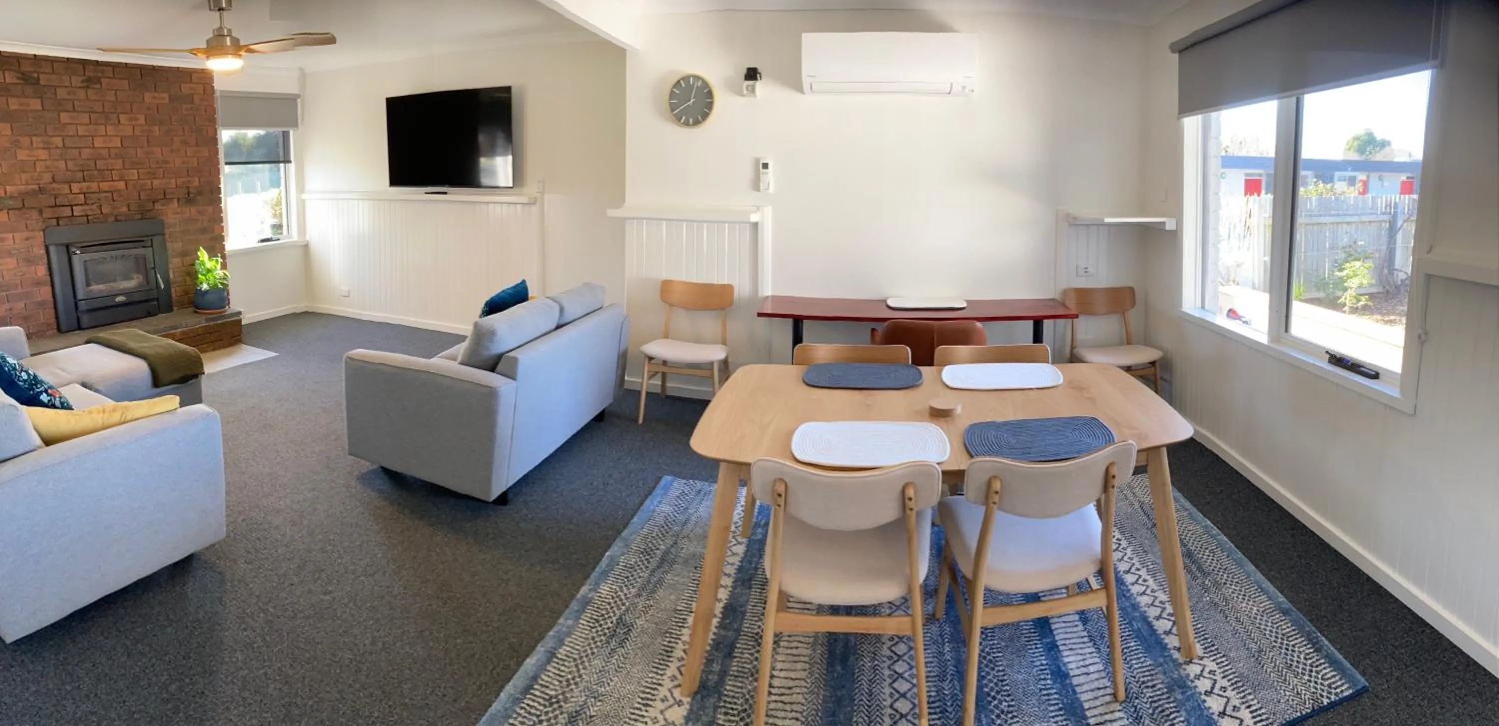 Living room in Anchor Wheel Motel