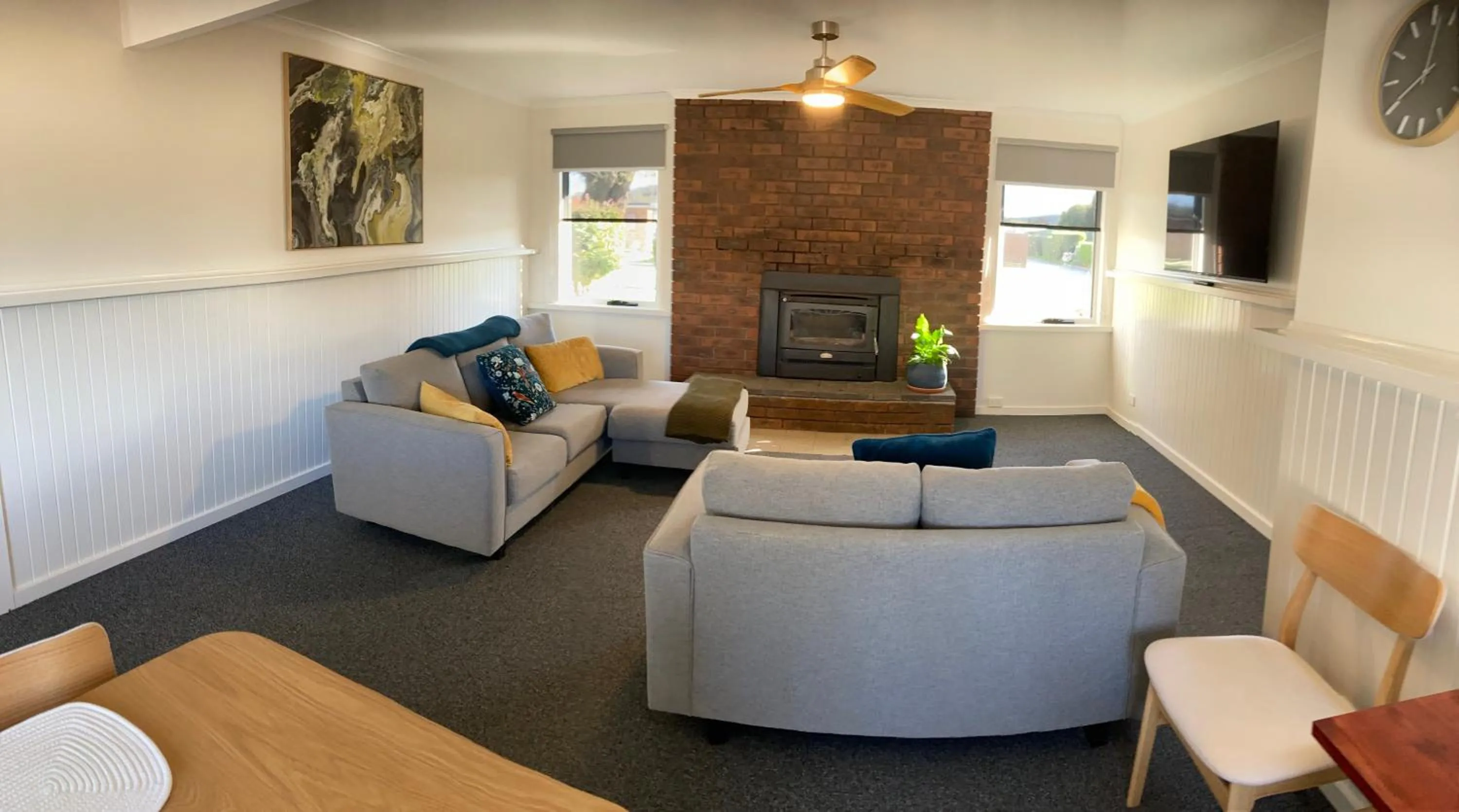 Living room in Anchor Wheel Motel