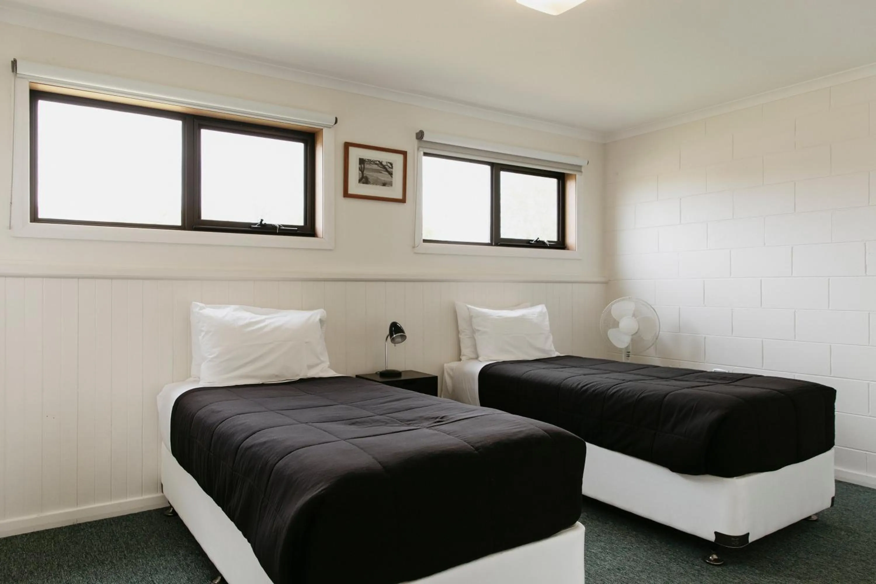 Bed in Anchor Wheel Motel