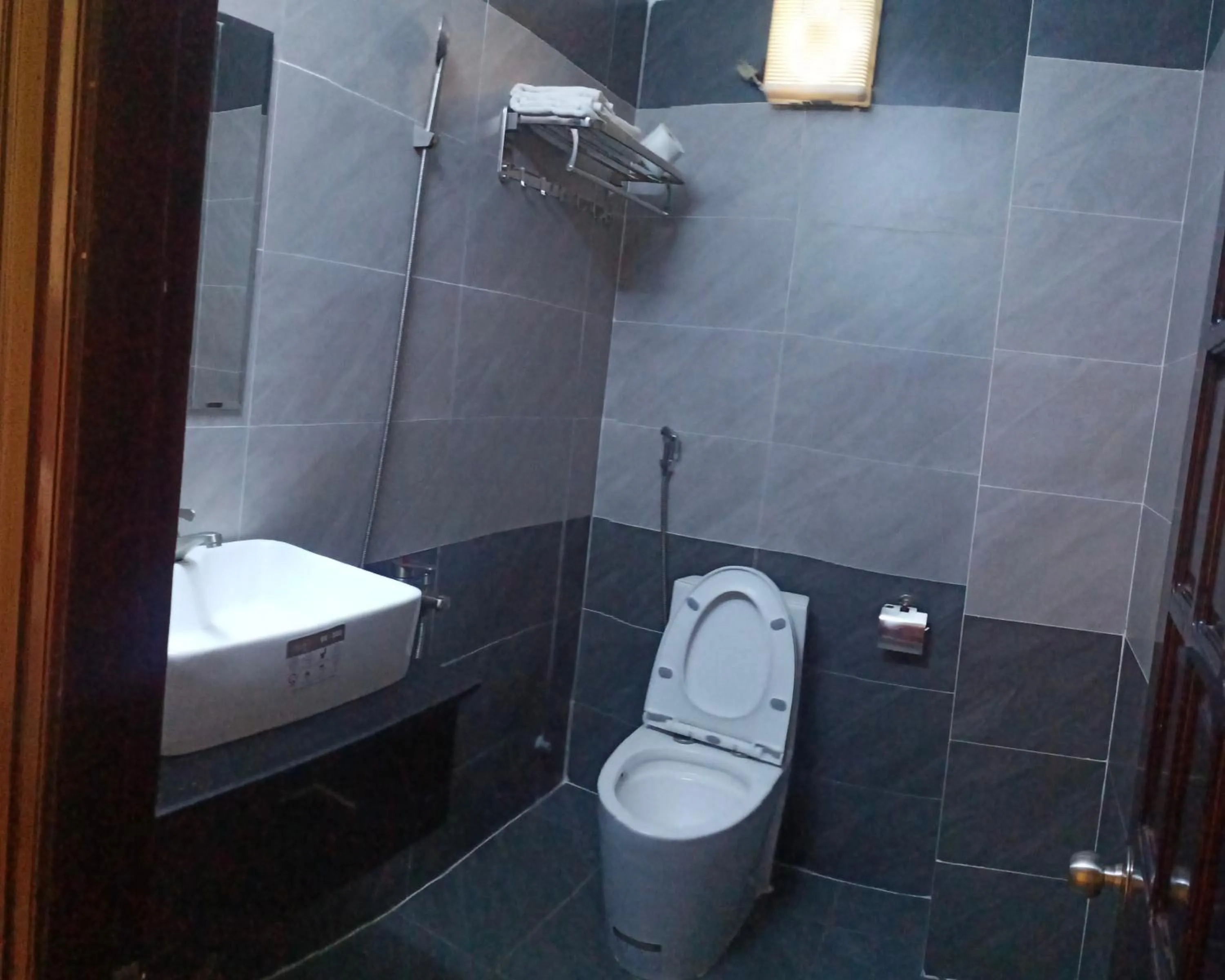 Bathroom in Cat Phu Hotel