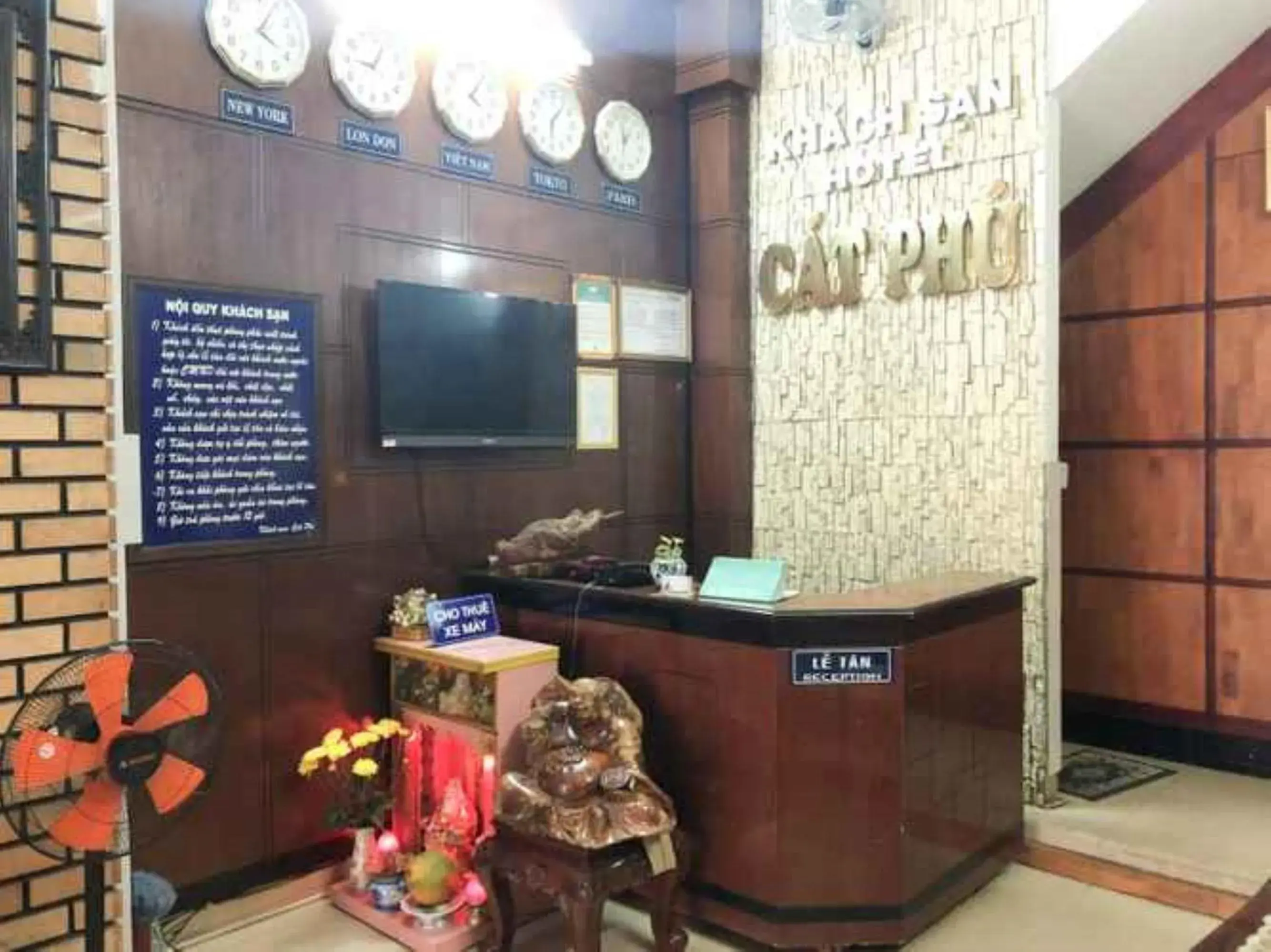 Lobby or reception in Cat Phu Hotel Lobby or reception in Cat Phu Hotel