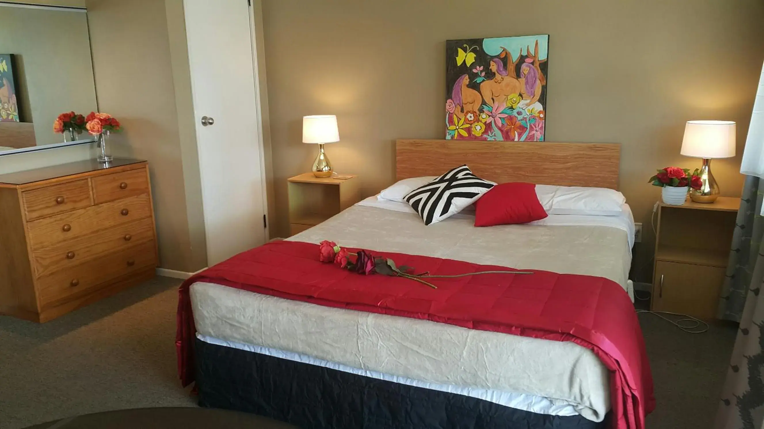 Bed in Six On Union Motel Bed in Six On Union Motel