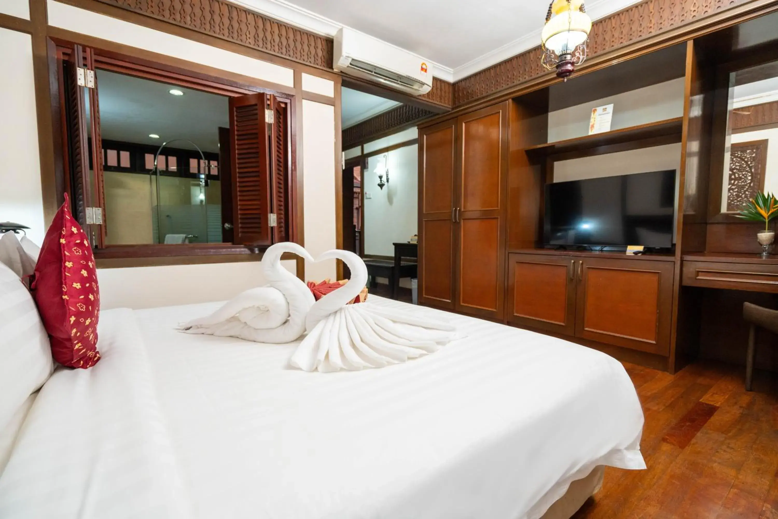 Bed in Bukit Merah Laketown Resort Bed in Bukit Merah Laketown Resort