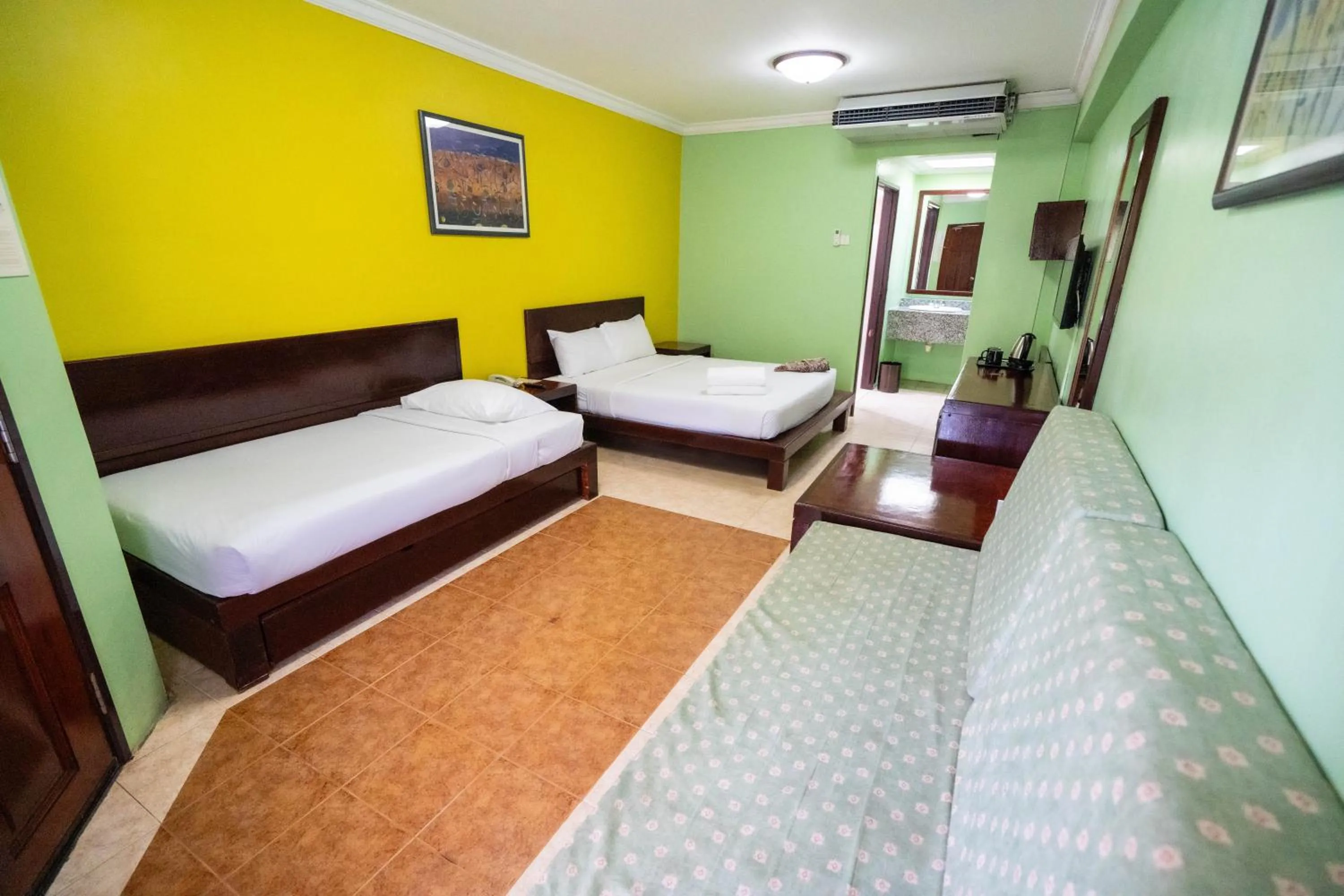 Bed in Bukit Merah Laketown Resort