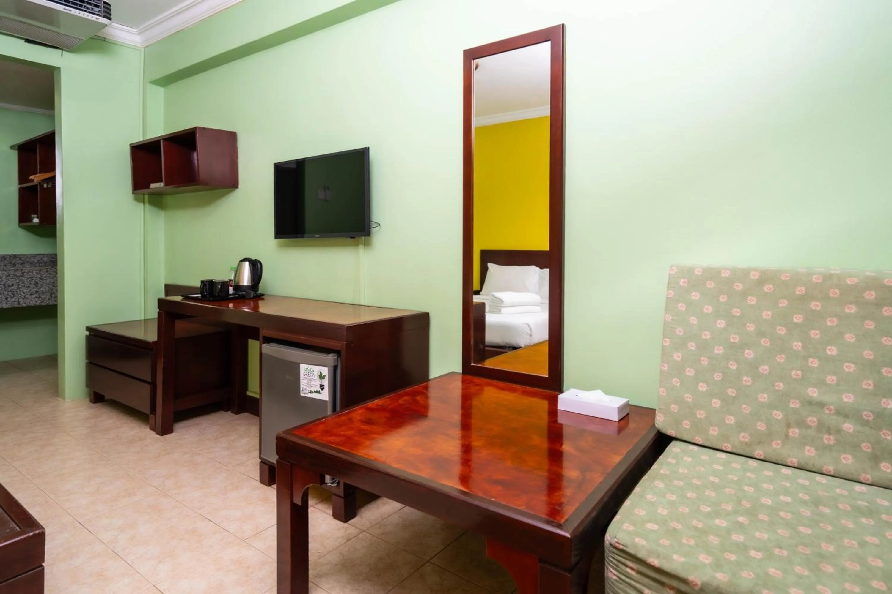 Bed in Bukit Merah Laketown Resort