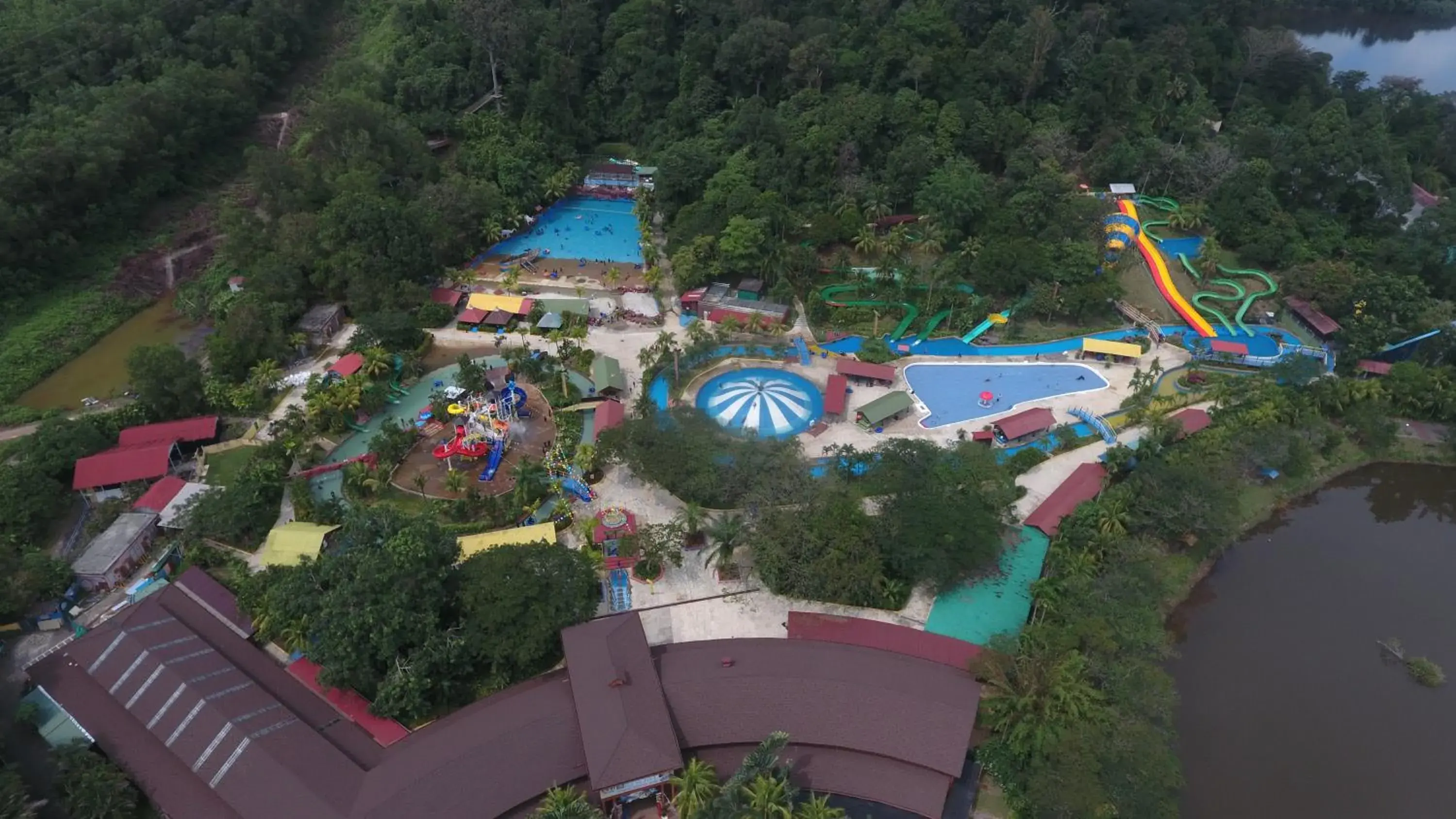 Bird's eye view in Bukit Merah Laketown Resort Bird's eye view in Bukit Merah Laketown Resort