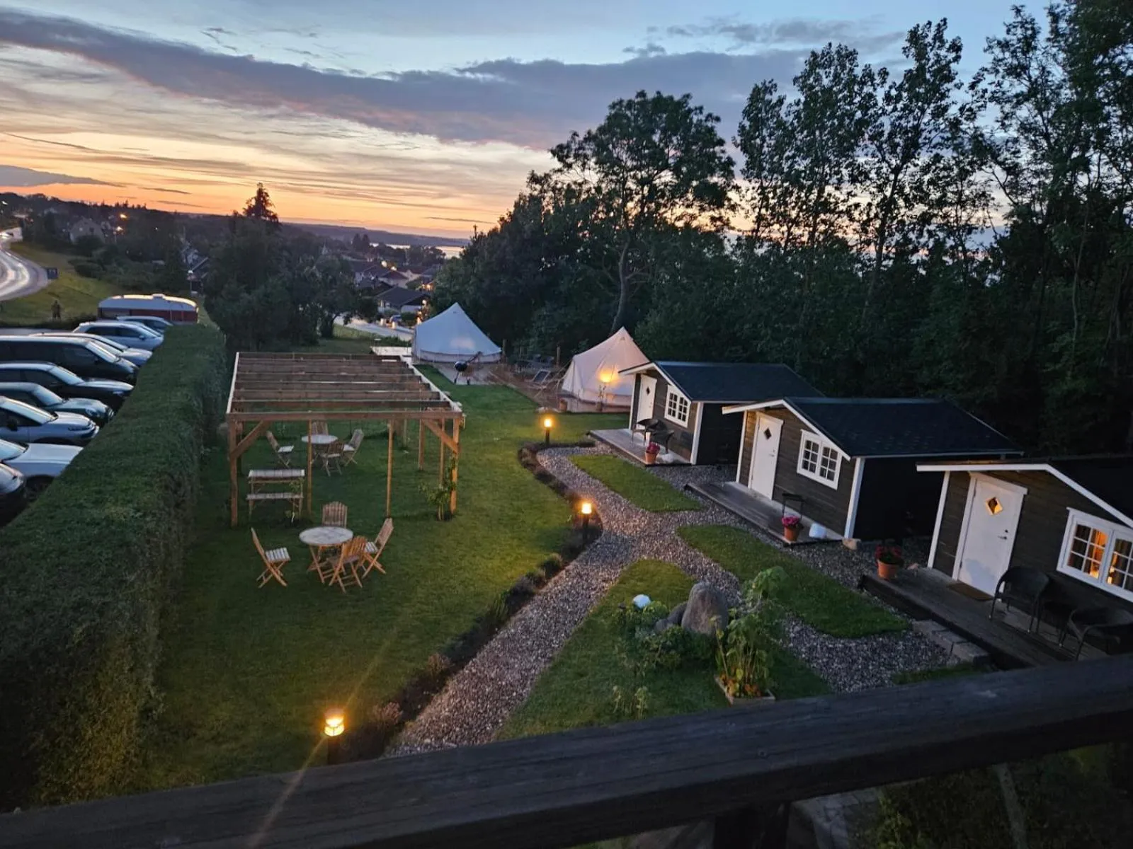 Property building in Kaptenshuset Hotell