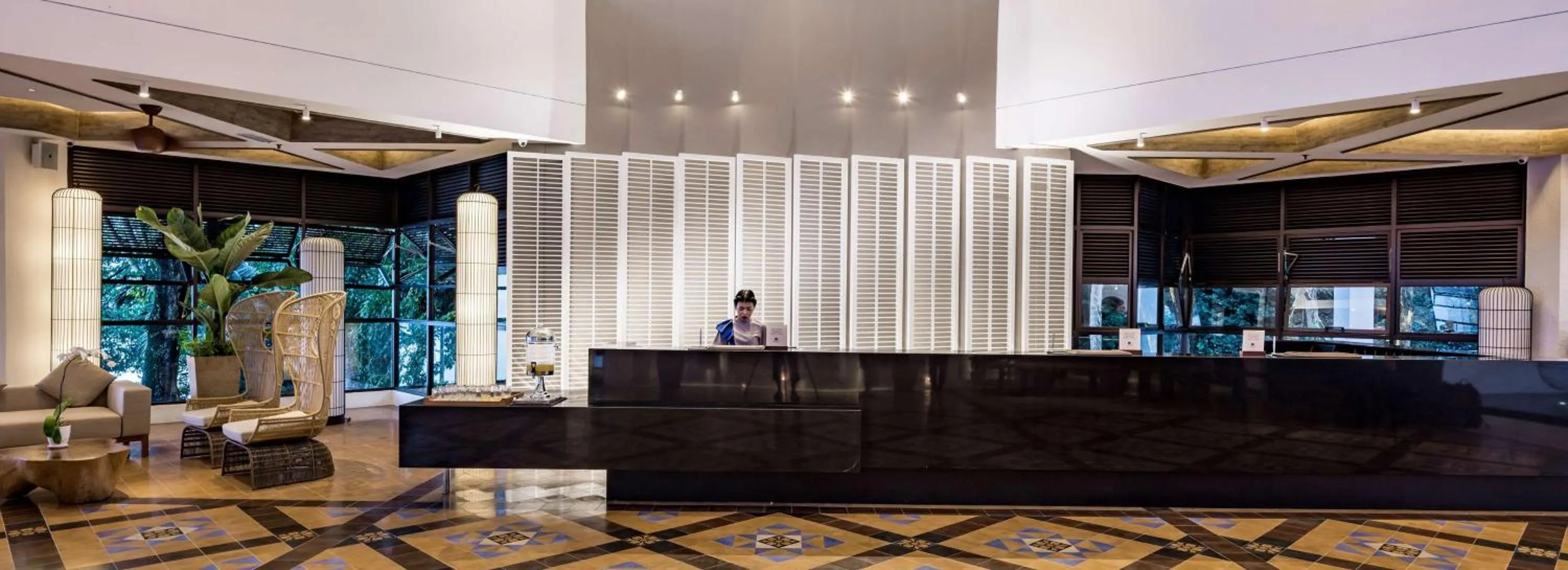 Lobby or reception in DoubleTree Resort by Hilton Hotel Penang