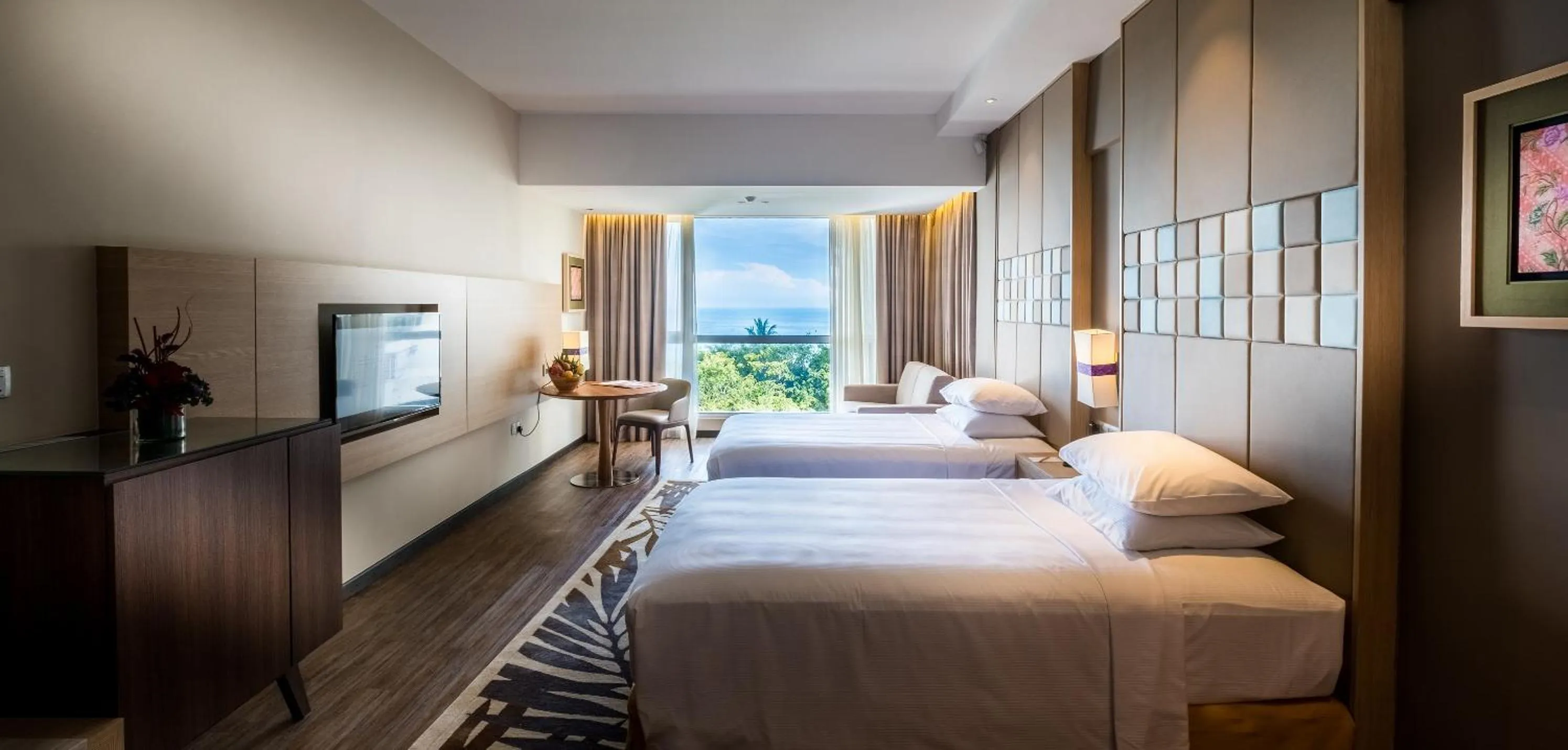 TV and multimedia, Bed in DoubleTree Resort by Hilton Hotel Penang