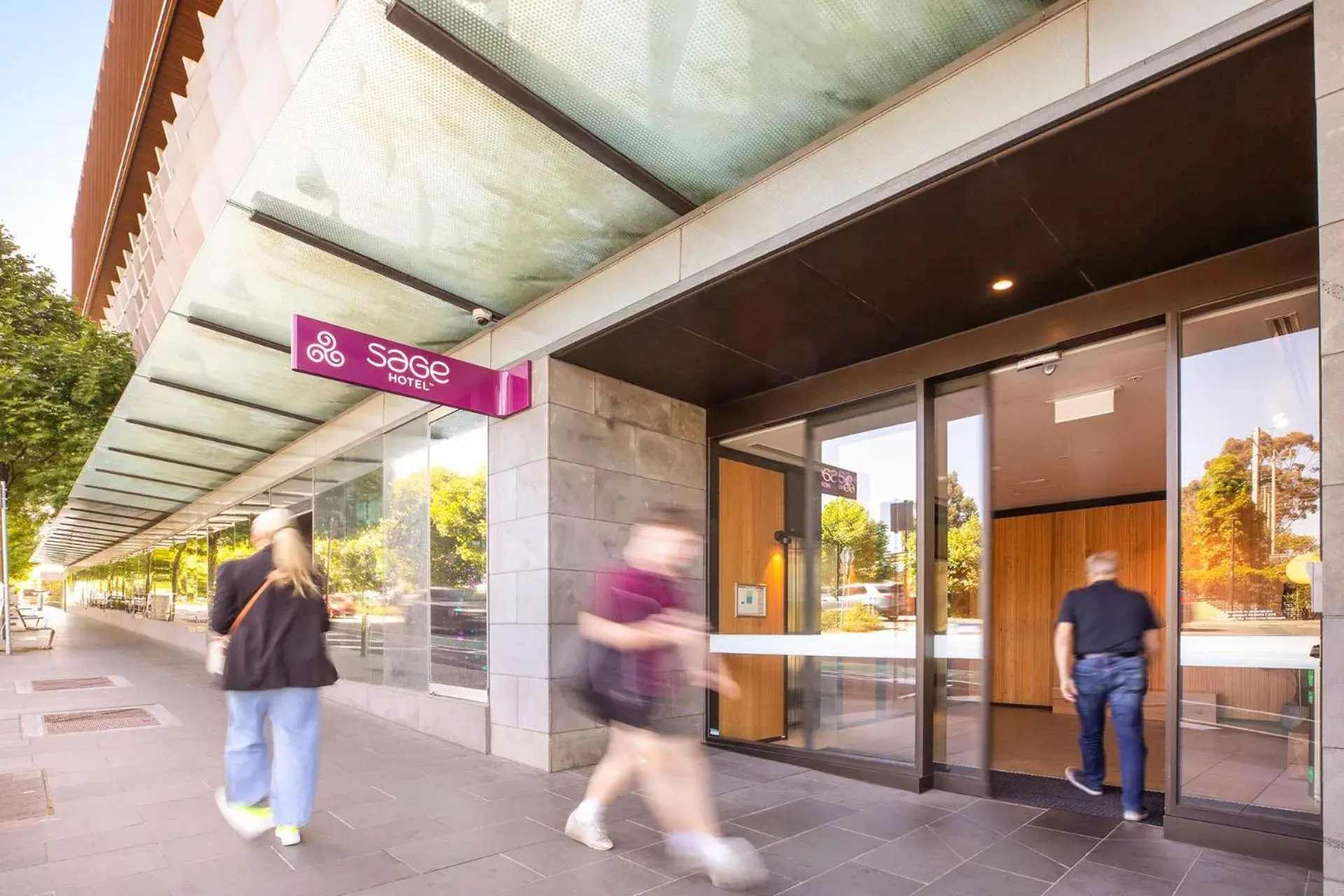 Facade/entrance in Sage Melbourne Ringwood Facade/entrance in Sage Melbourne Ringwood