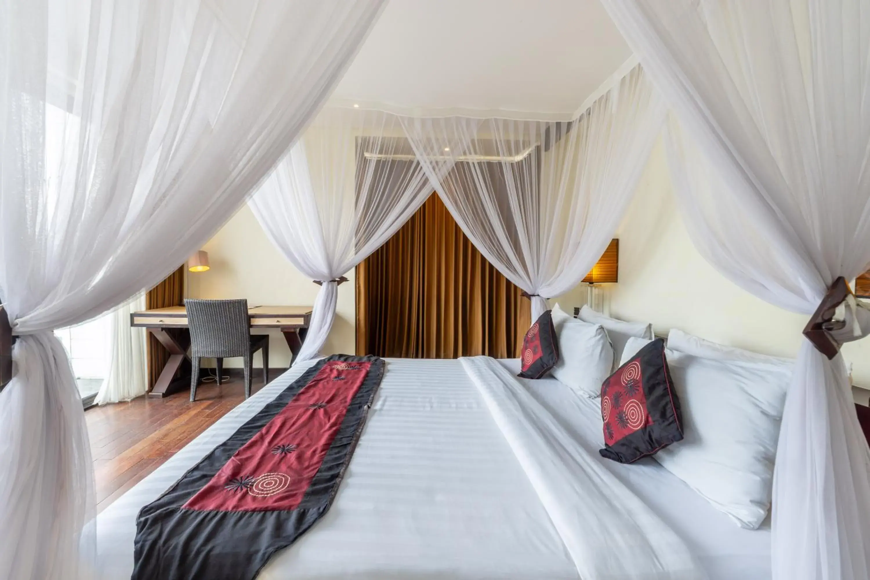 Bed in Jay's Villa Umalas Bed in Jay's Villa Umalas