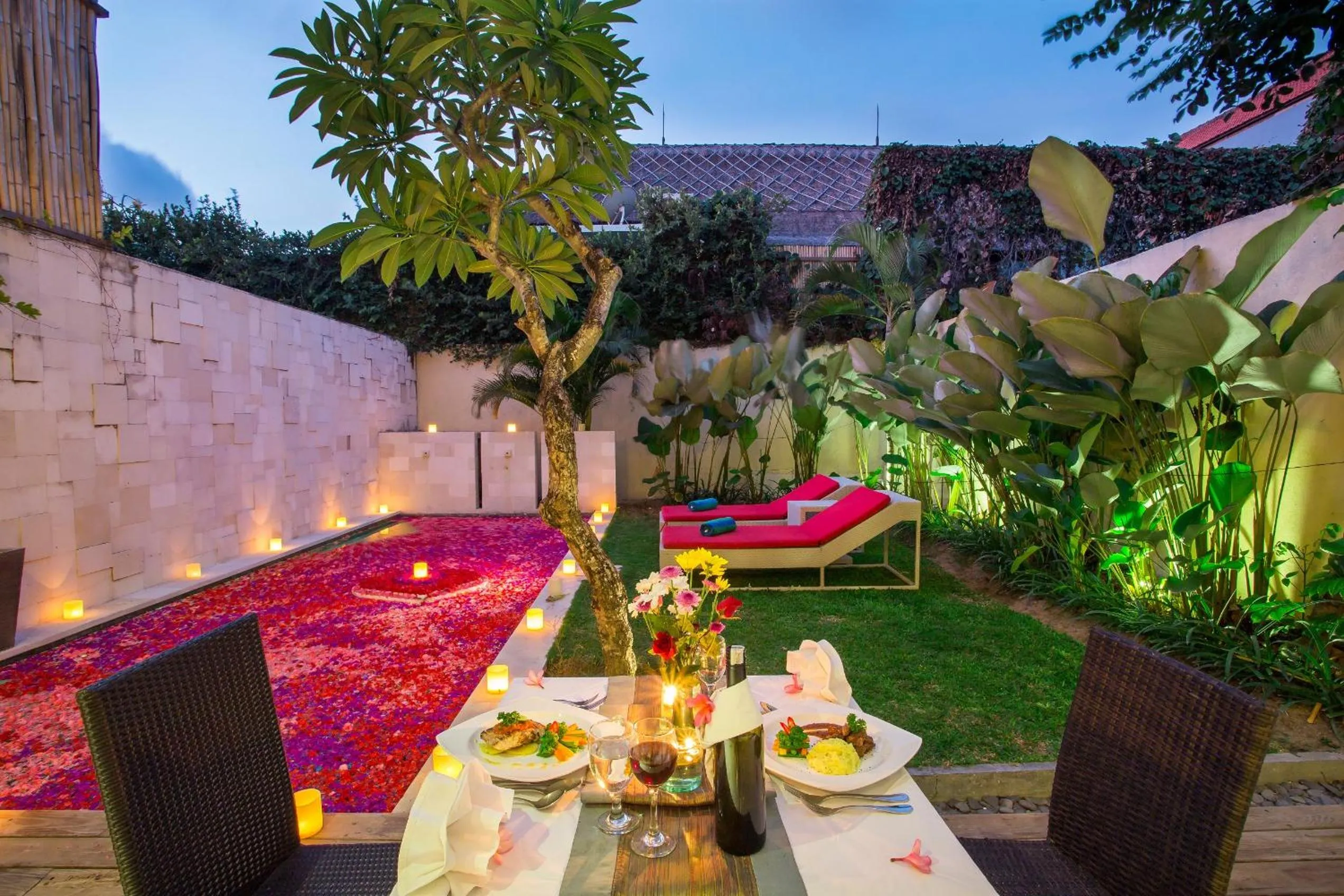 On site in Jay's Villa Umalas