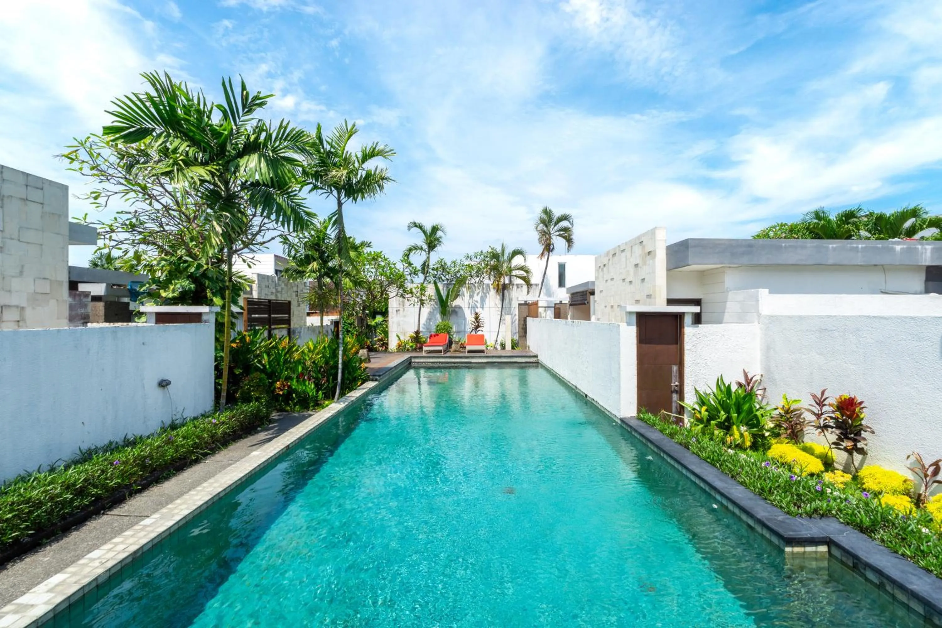 Pool view in Jay's Villa Umalas