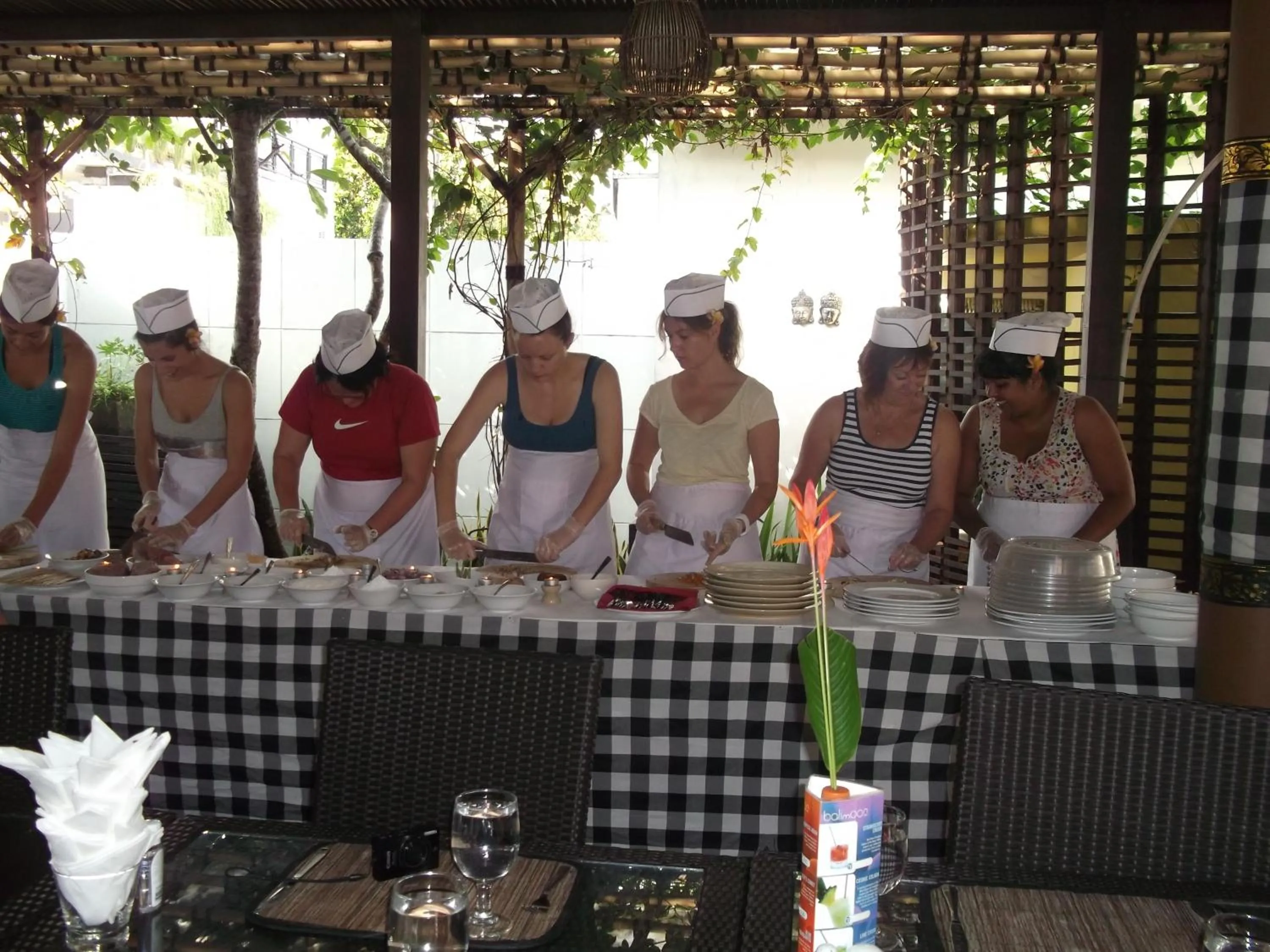 Food in Jay's Villa Umalas