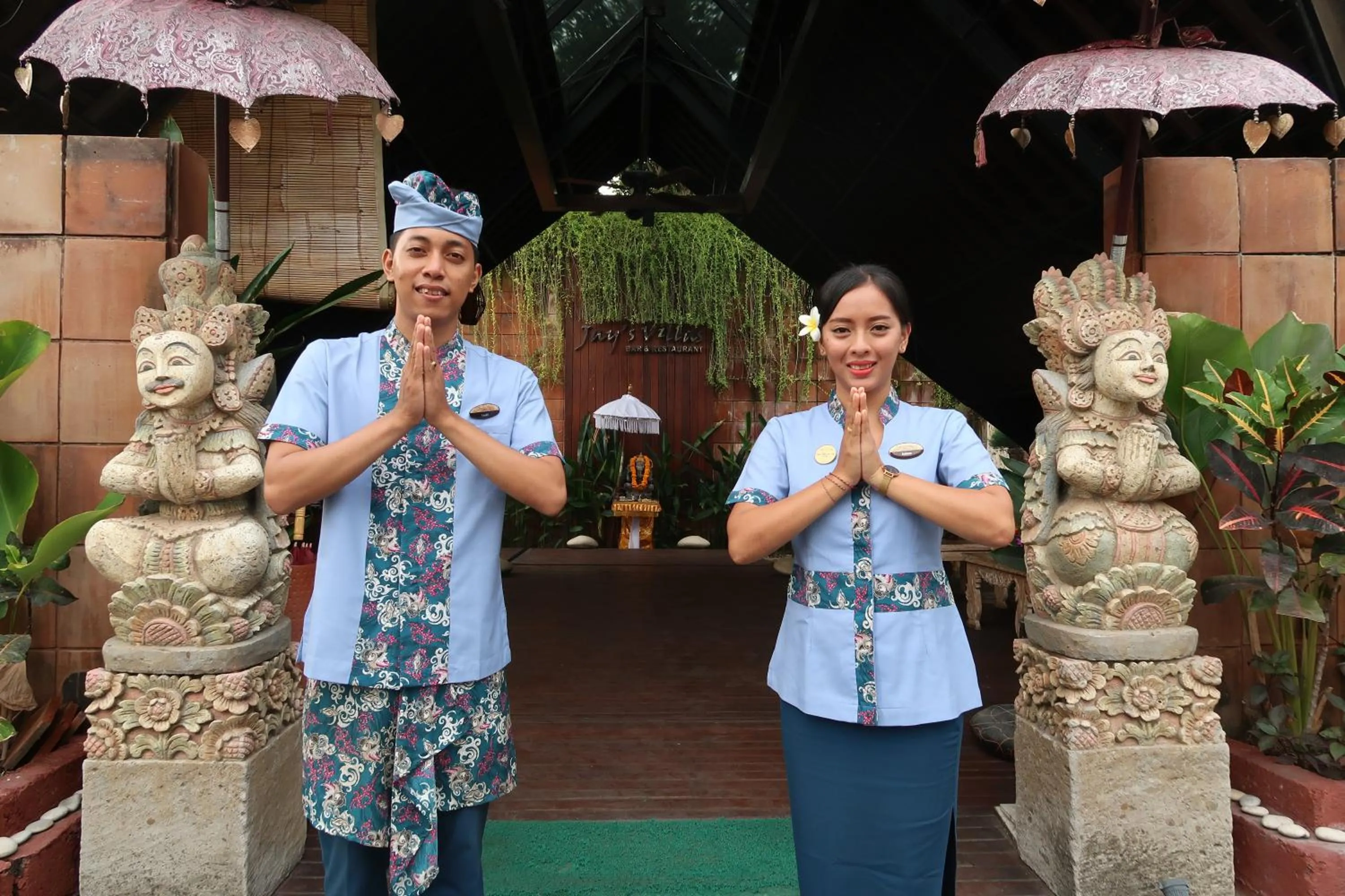 Staff in Jay's Villa Umalas