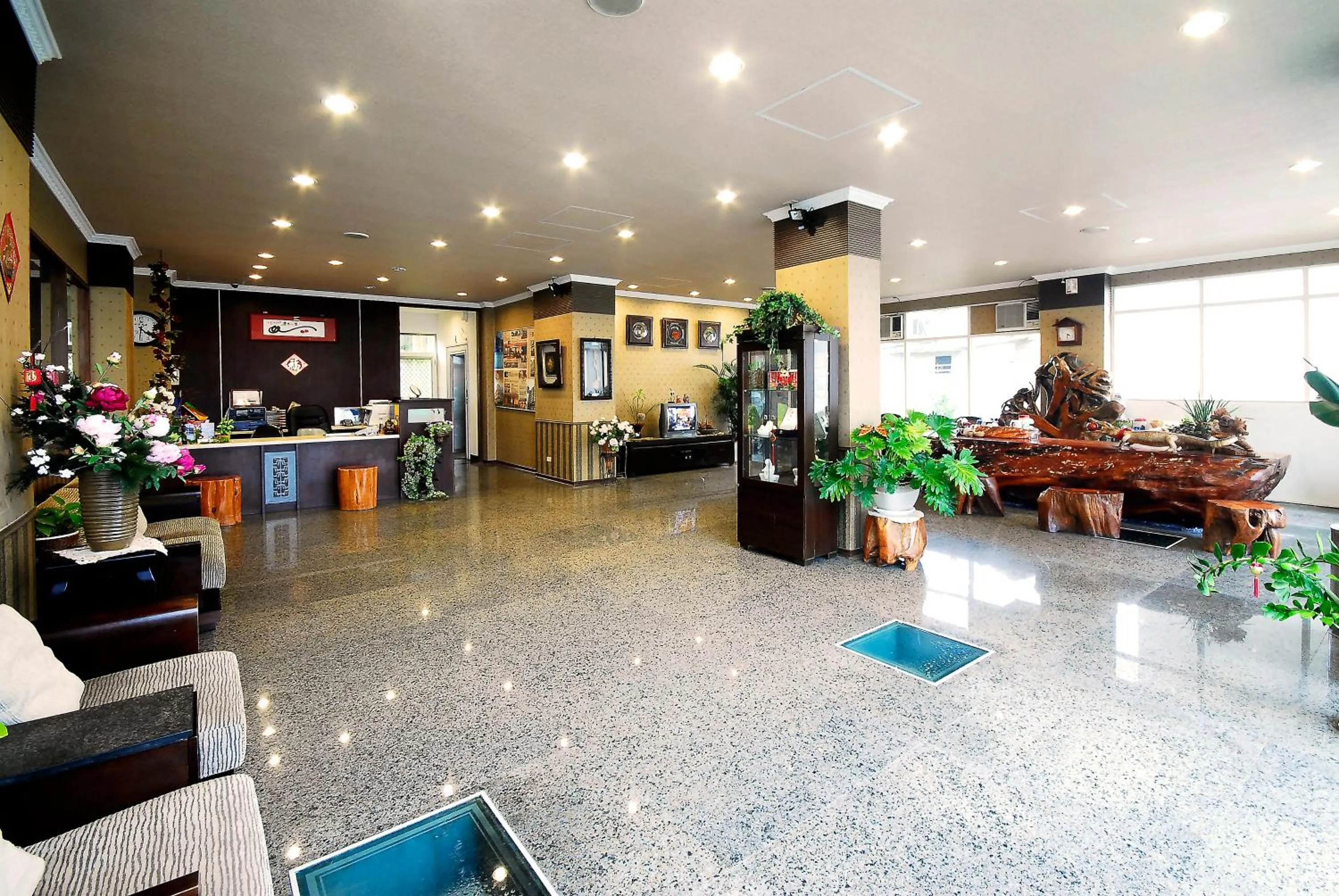 Lobby or reception in 日月潭魚池鄉秀水民宿Xiu Shui Hotel