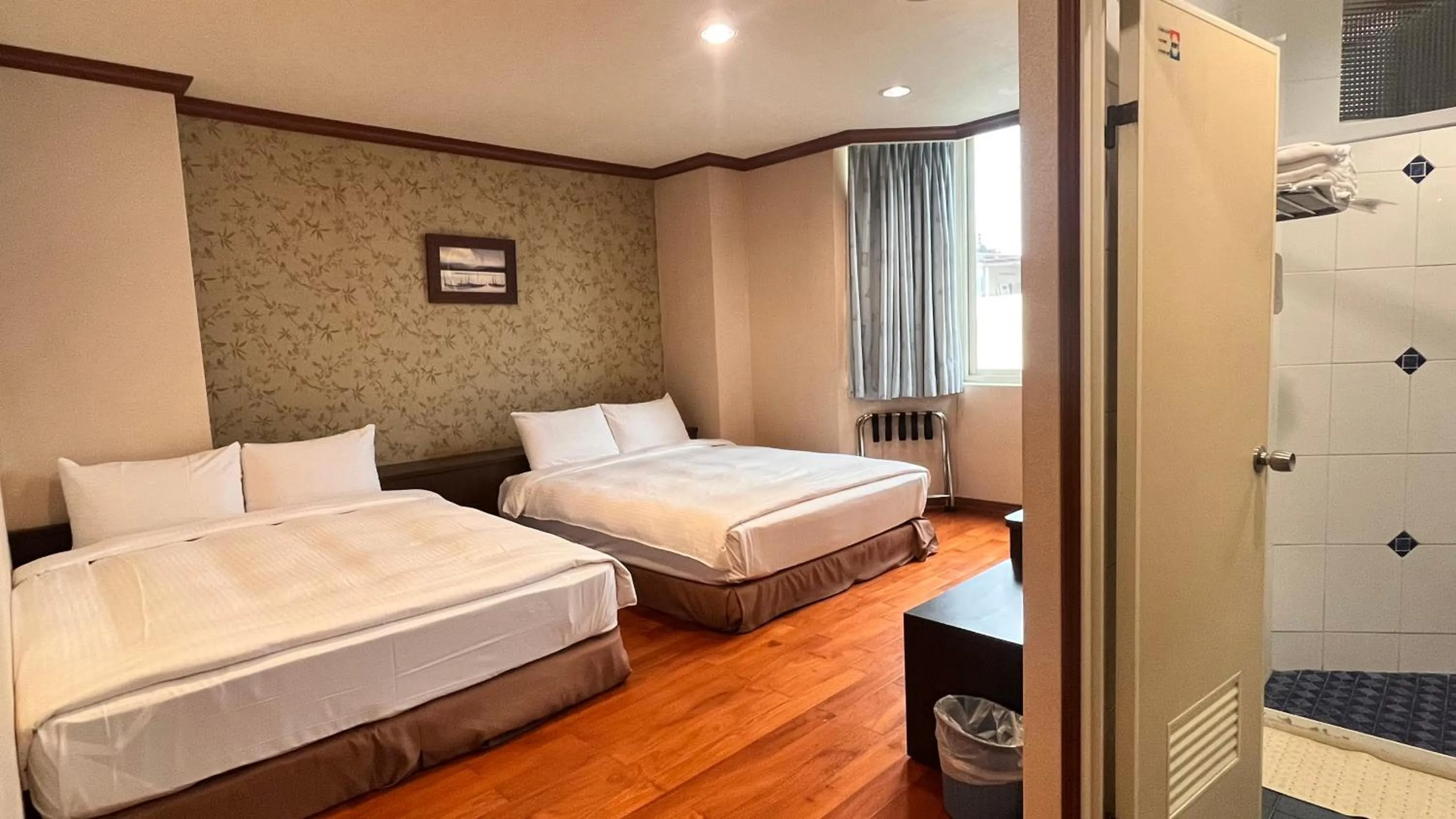 Photo of the whole room, Bed in 日月潭魚池鄉秀水民宿Xiu Shui Hotel