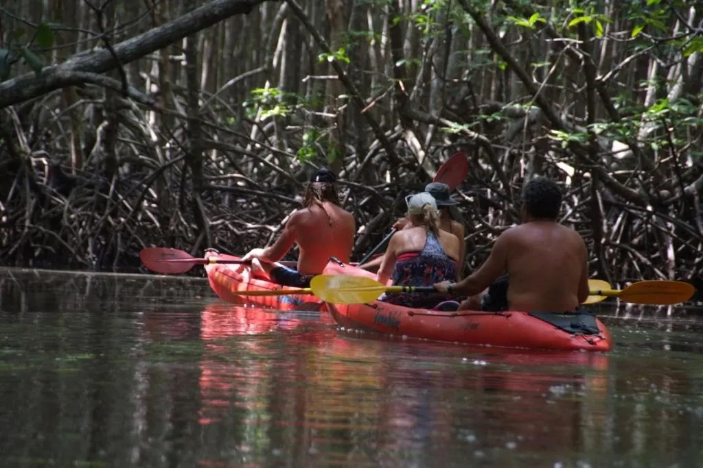 Canoeing in KhaoTong Villa at Melina's