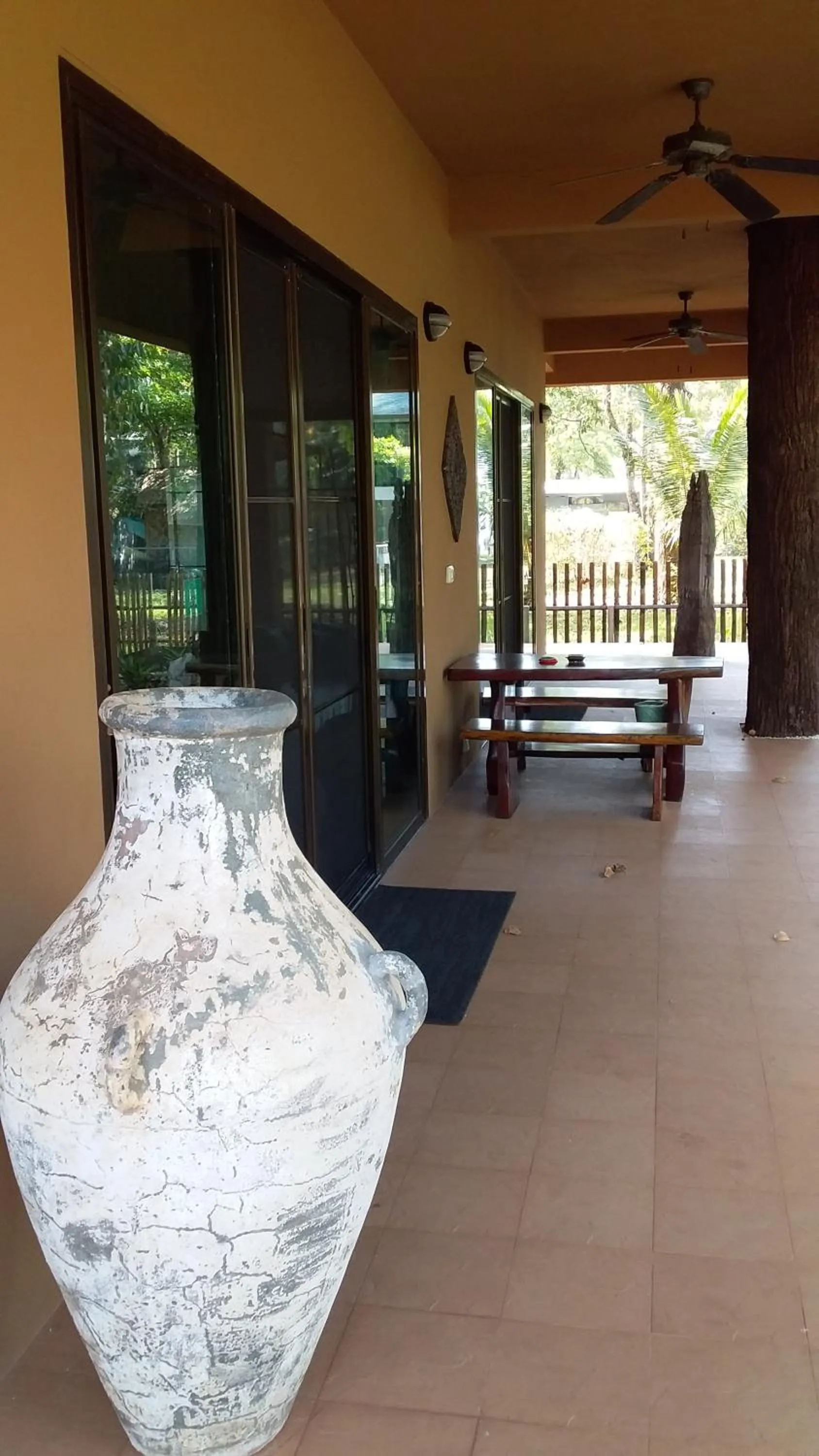 Balcony/Terrace in KhaoTong Villa at Melina's